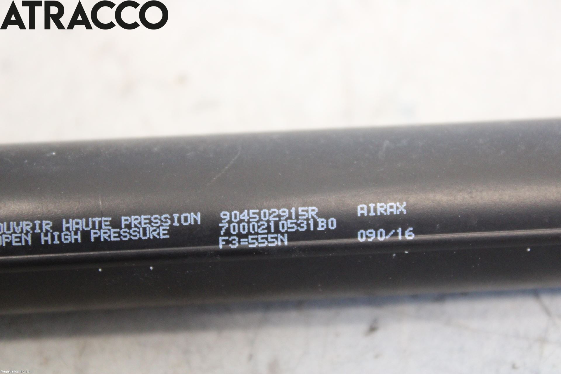 Renault ZOE/E-TECH 13- Bakluke Demper-Gassfjær