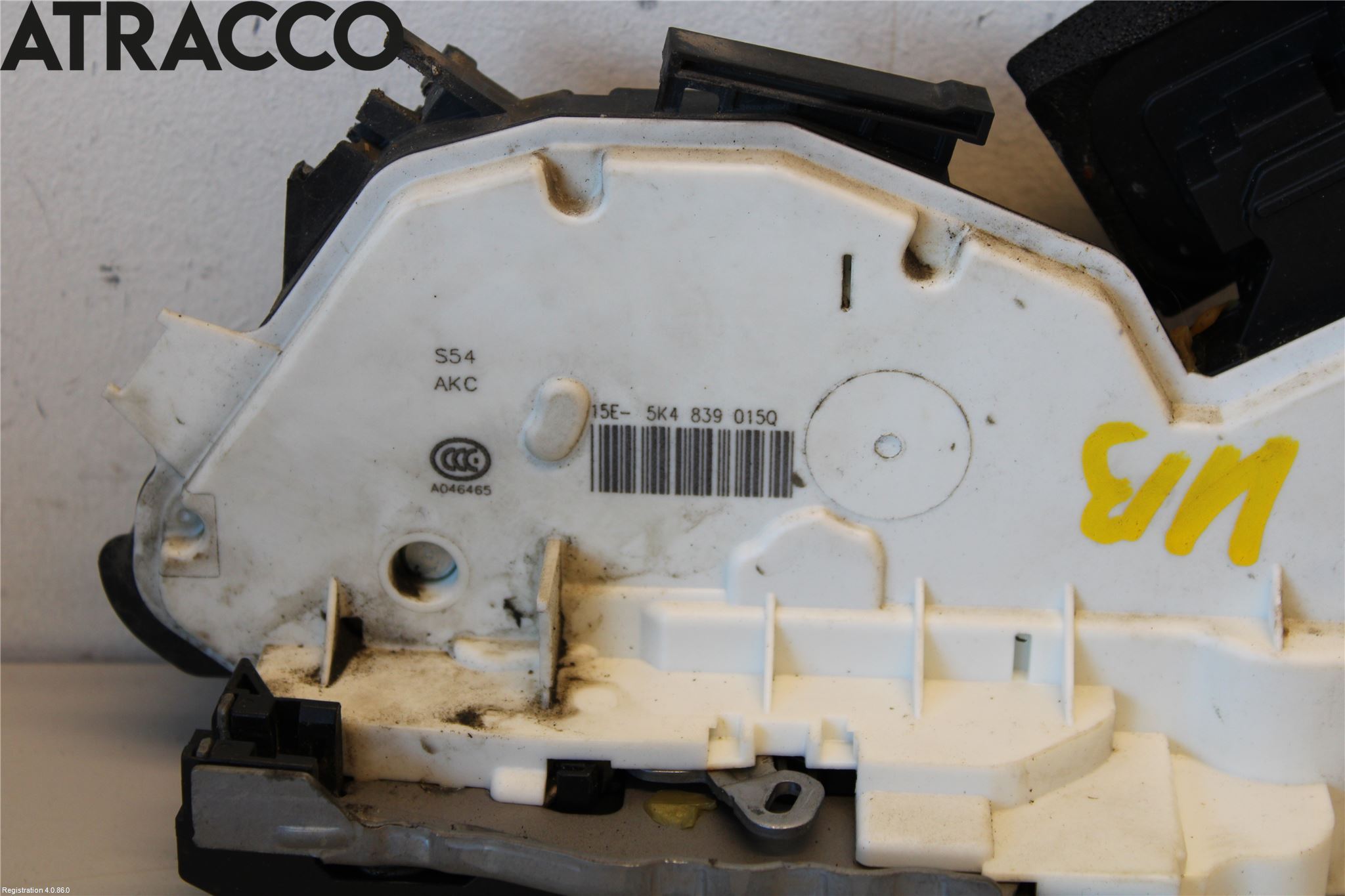 Volkswagen VW GOLF / E-GOLF VII 13-20 Dørlås - Låsekasse