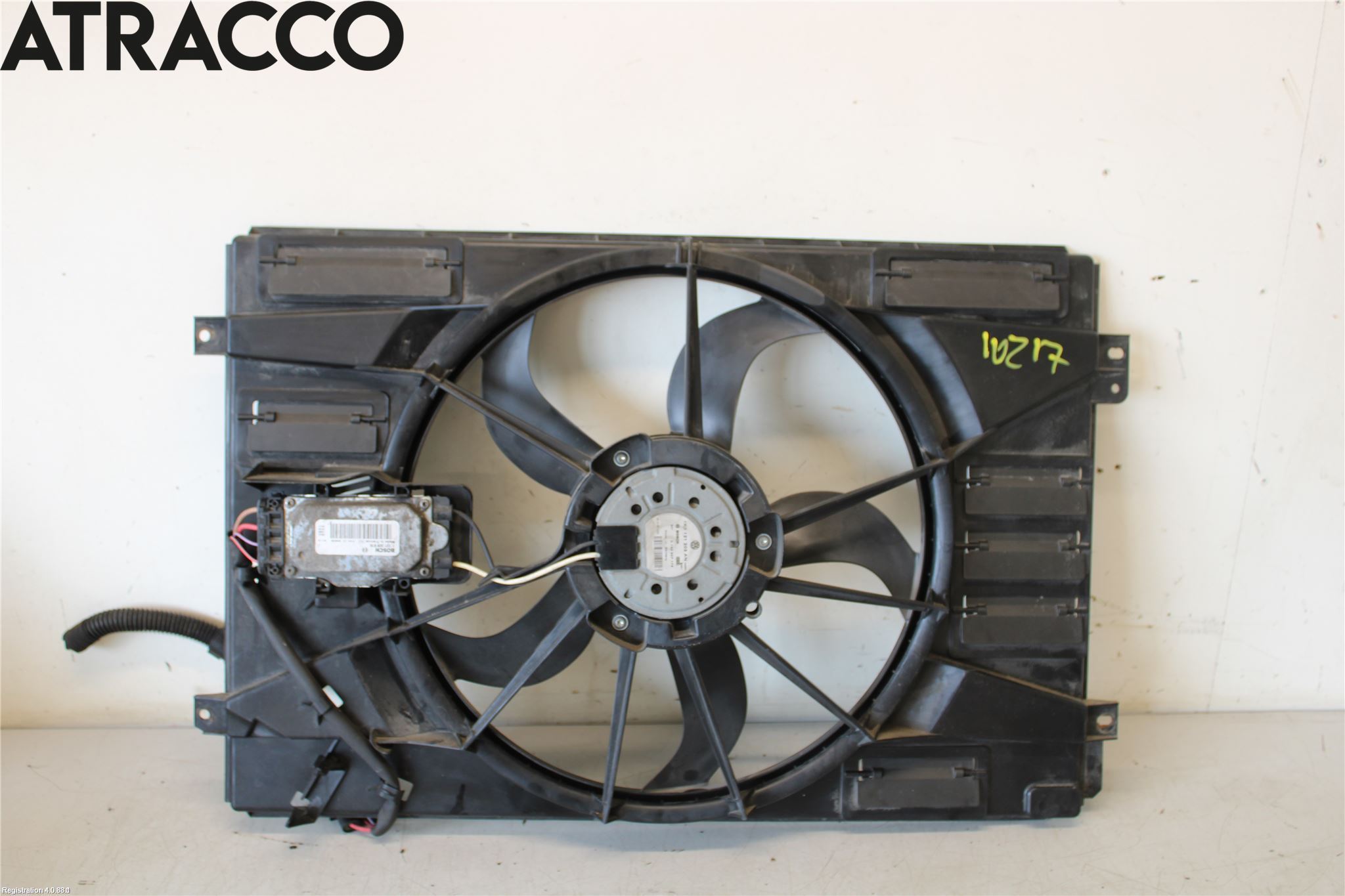 Volkswagen VW GOLF VI 09-13 Kjølevifte Elektrisk