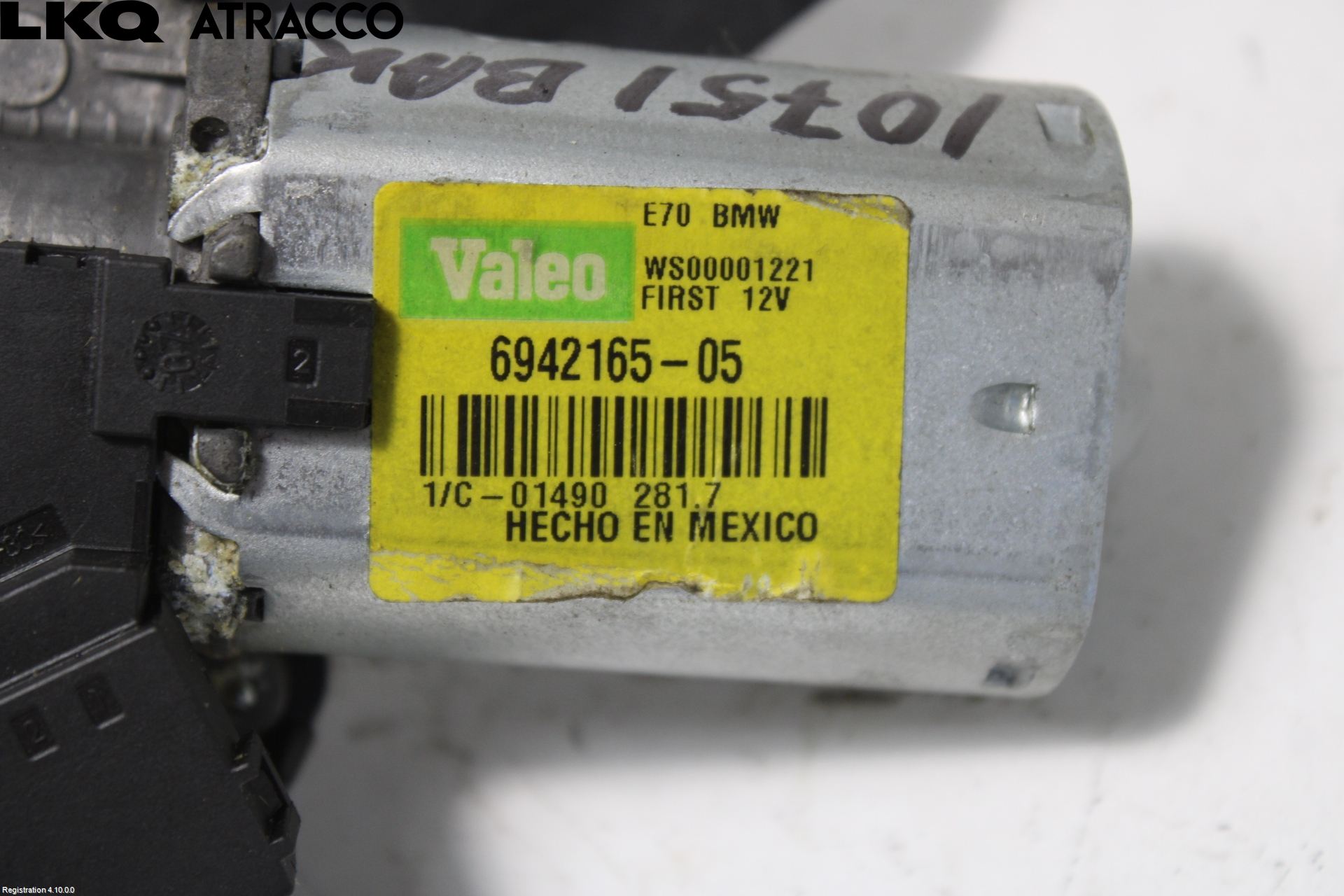 BMW X5 E70 07-13 Viskermotor Bakluke