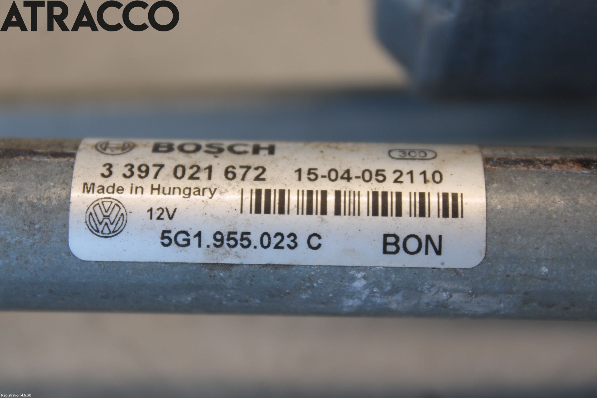 Volkswagen VW GOLF / E-GOLF VII 13-20 Viskermotor Frontrute