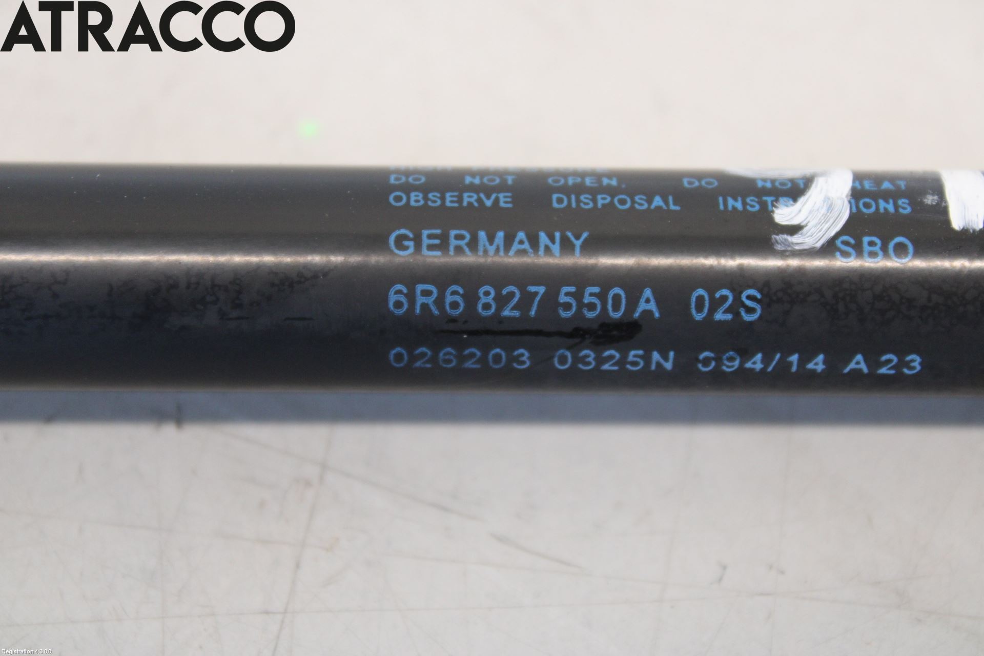 Volkswagen VW POLO 10-17 Bakluke Demper-Gassfjær