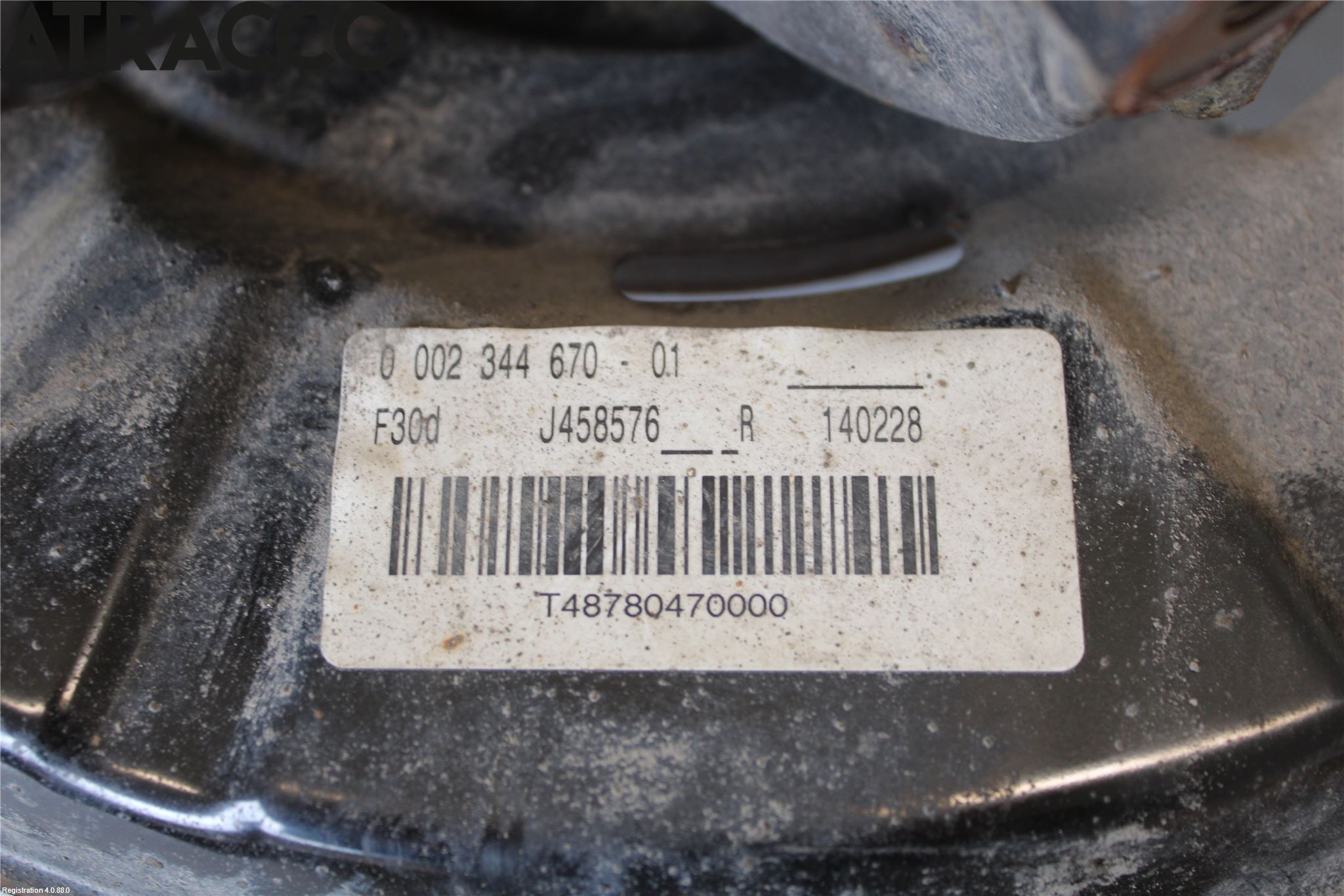 BMW 3 F30/F31/F80 12-19 Spindel Hb