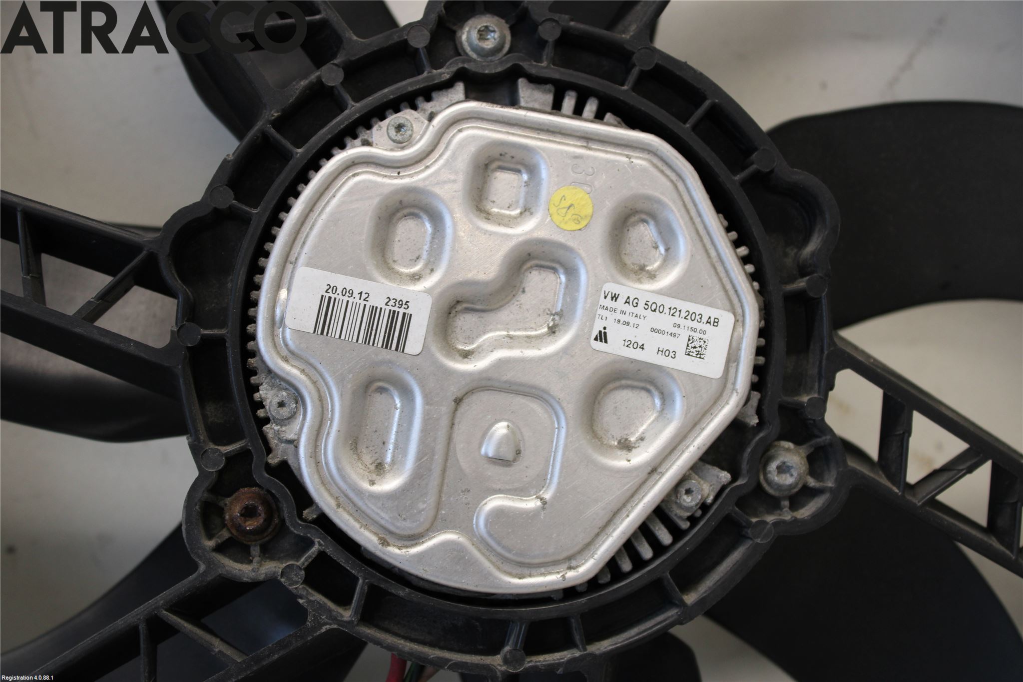 Volkswagen VW GOLF / E-GOLF VII 13-20 Kjølevifte Elektrisk