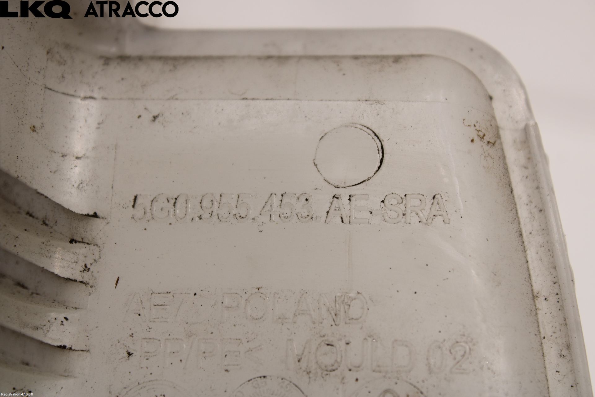 Volkswagen VW GOLF / E-GOLF VII 13-20 Spylerbeholder Frontrute-Lykte