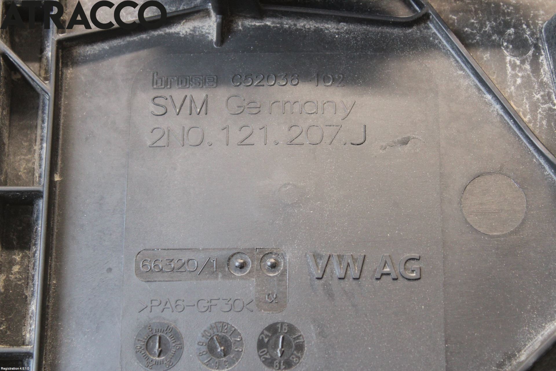 Volkswagen VW CRAFTER II / E-CRAFTER 17- Kjølevifte Elektrisk