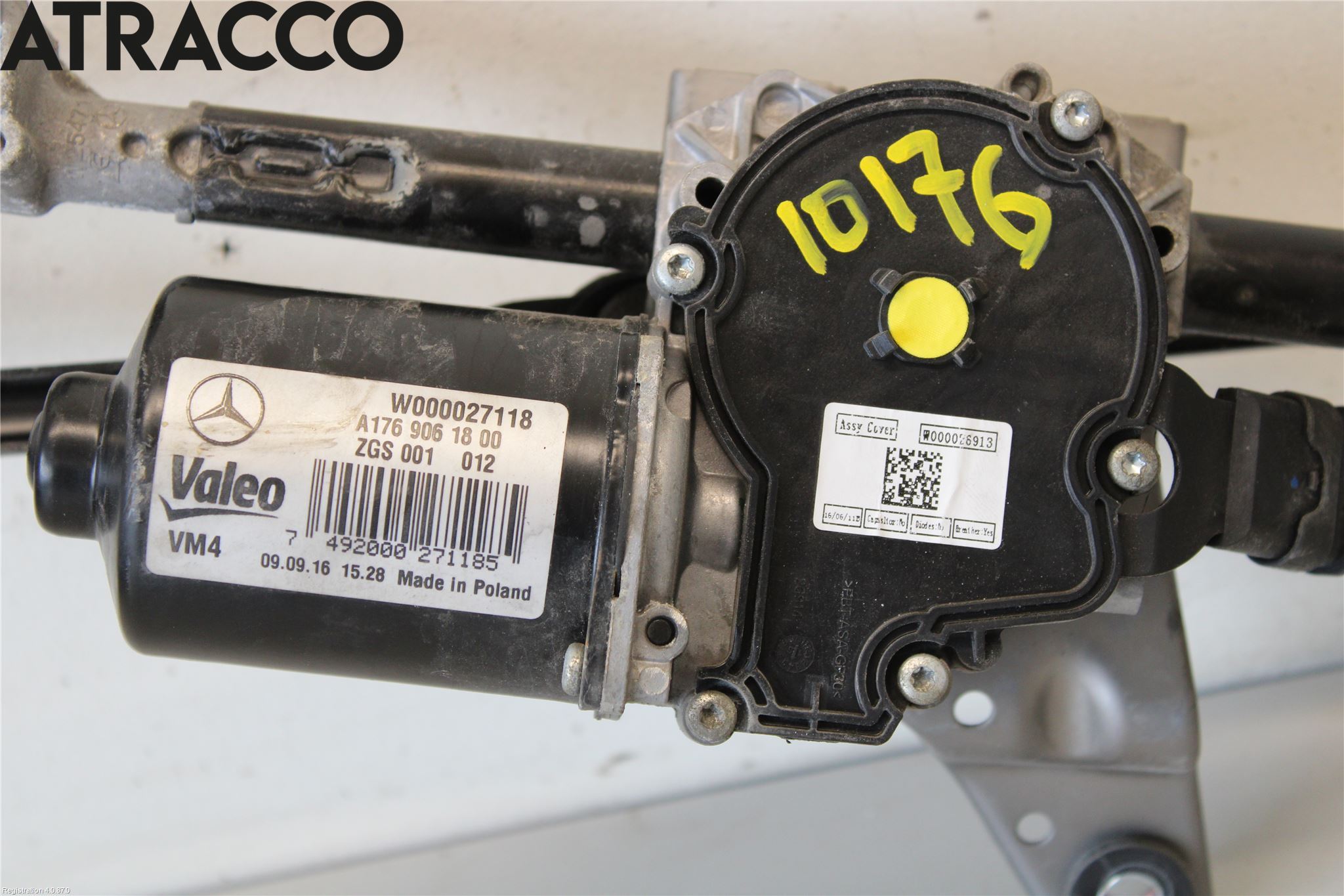 Mercedes-Benz MB CLA-KLASS (C117/X117) 13-19 Viskermotor Frontrute