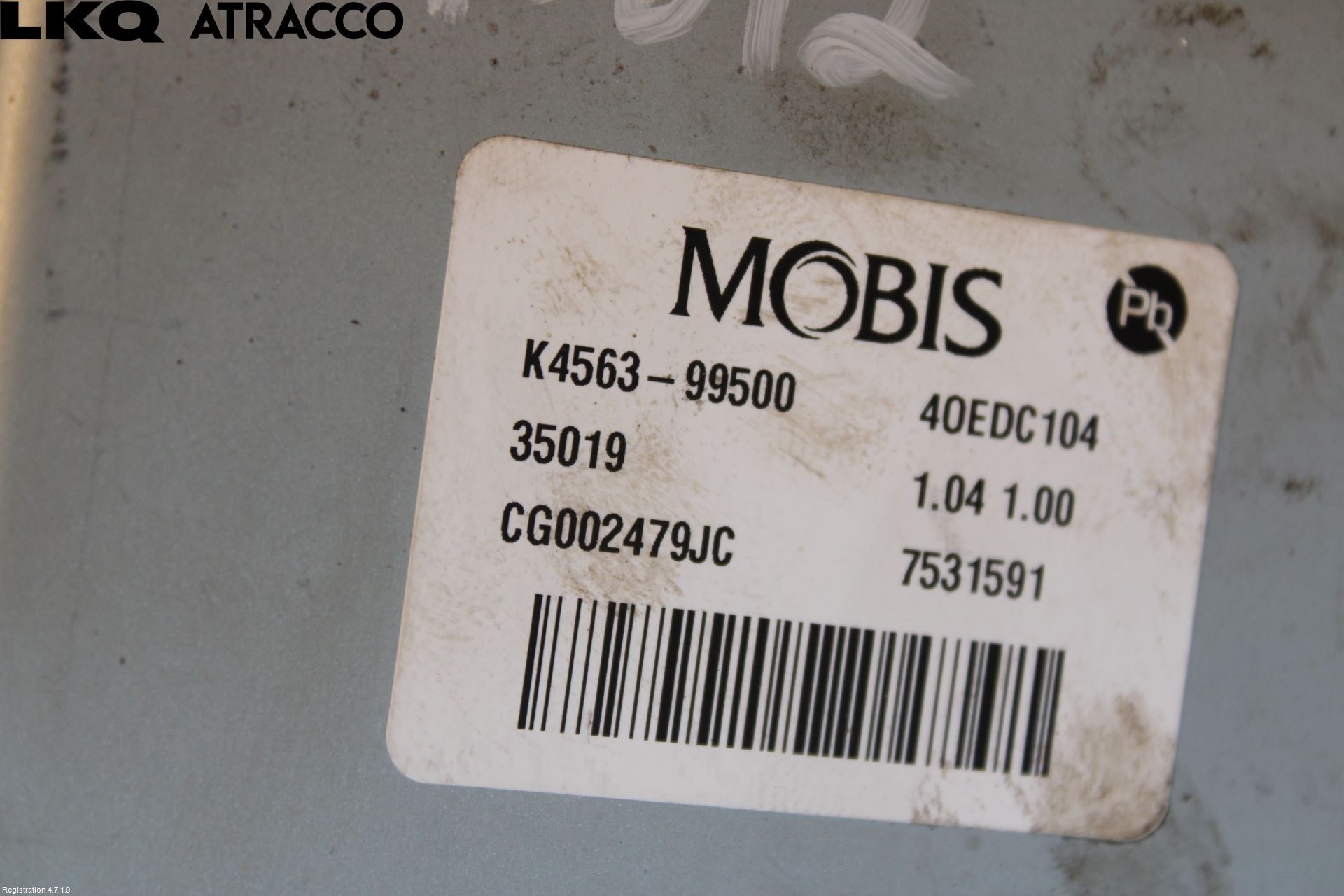 Hyundai KONA/ELECTRIC OS 18-23 Rattakselaggregat Innebygd Servo