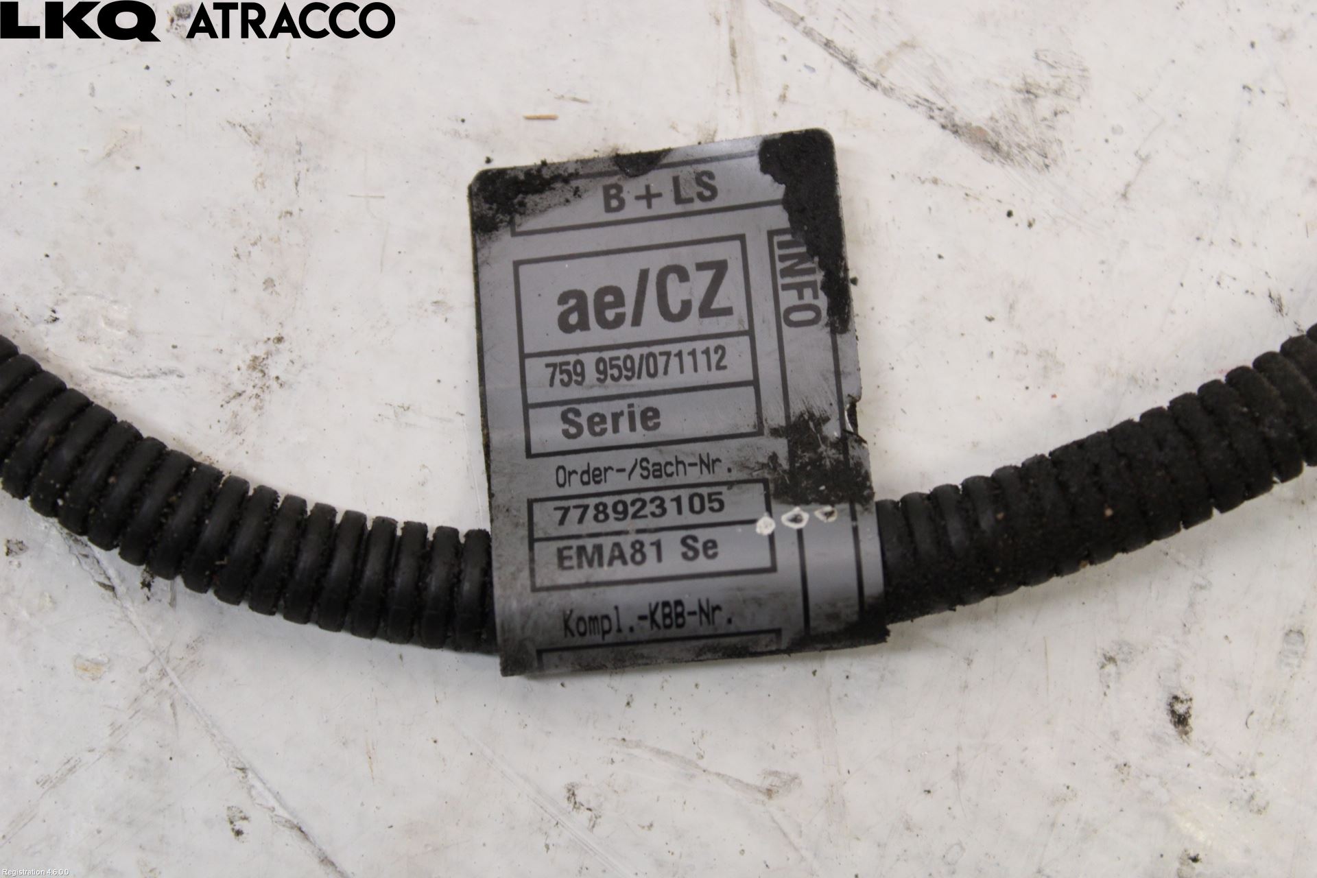 BMW 5 E60/61 Sed/Tou 02-10 Ledningsnett