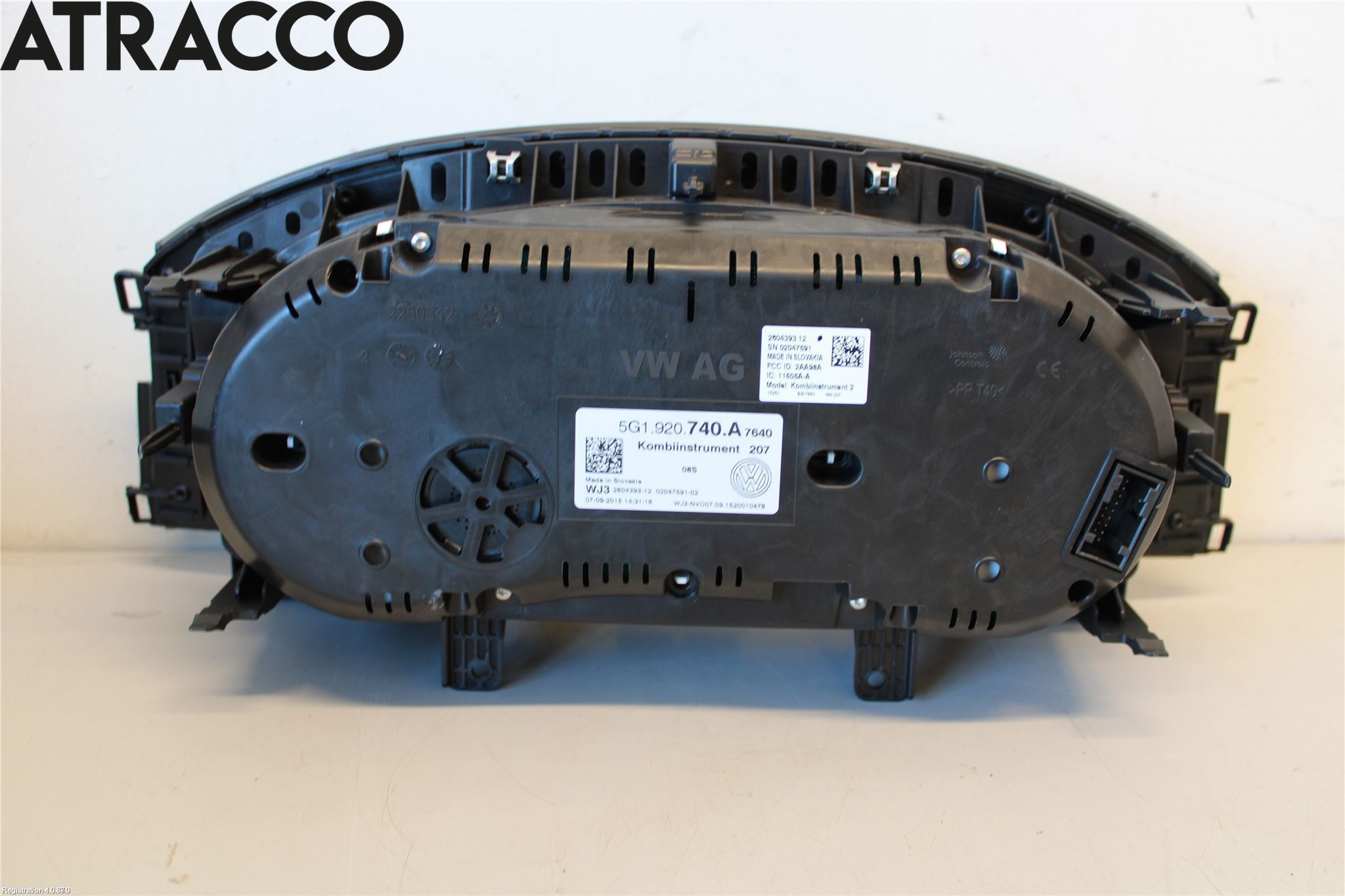 Volkswagen VW GOLF / E-GOLF VII 13-20 Instr Kombinert