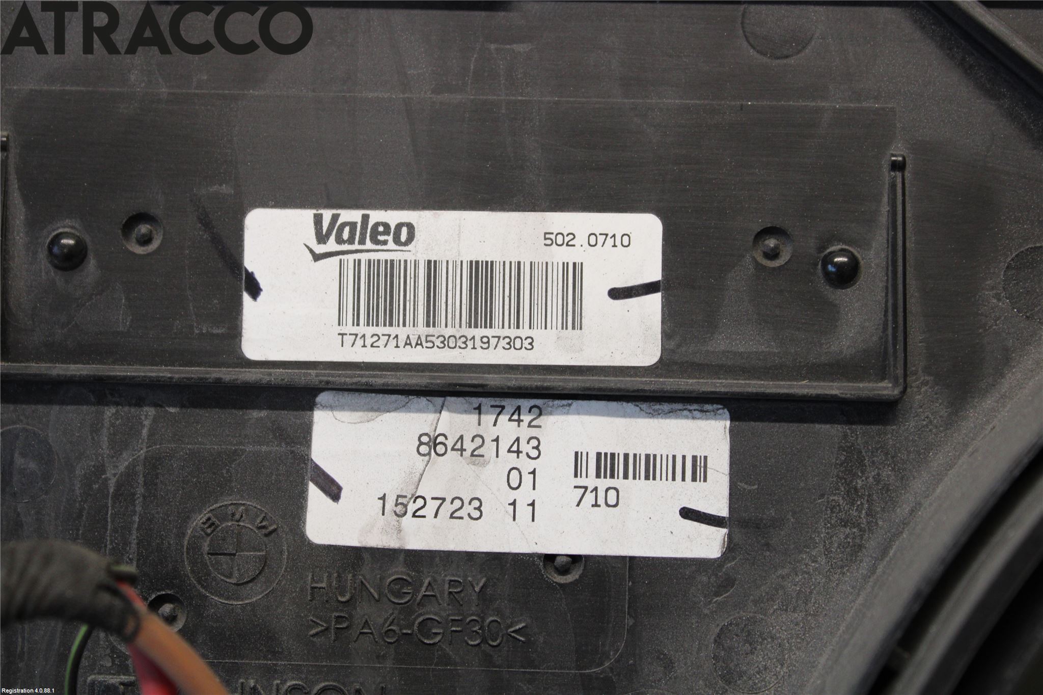 BMW i3 I01 13-22 Kjølevifte Elektrisk