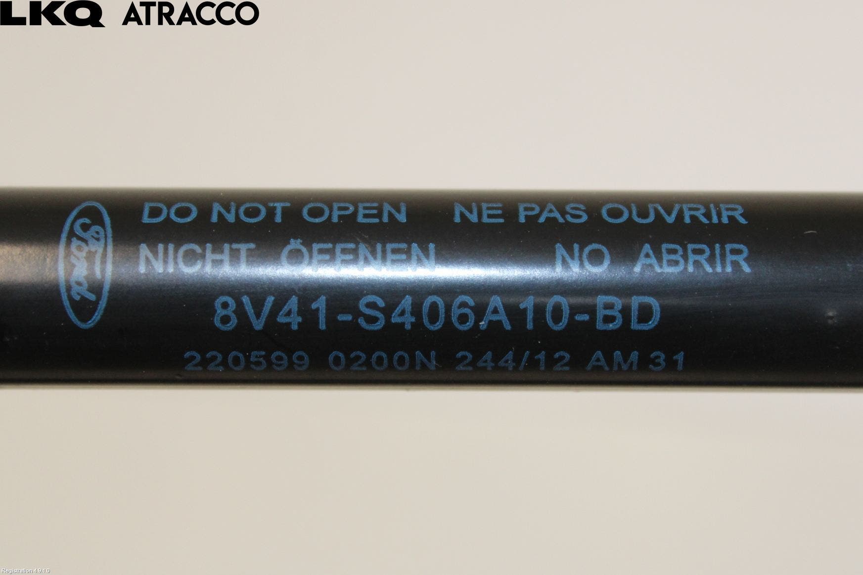 Ford KUGA 08-12 Bakluke Demper-Gassfjær