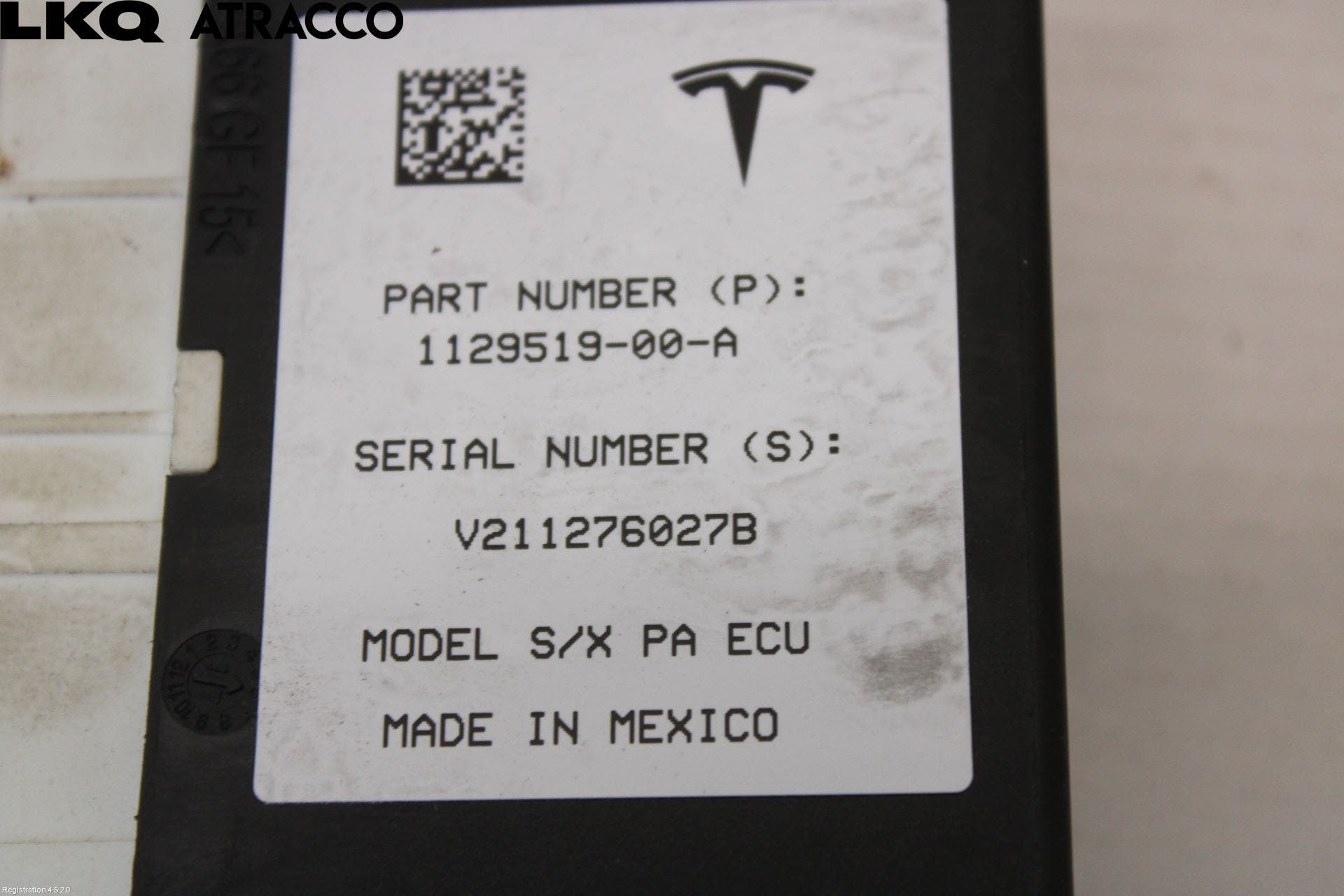 Tesla MODEL S 13- Styreenhet Øvrig