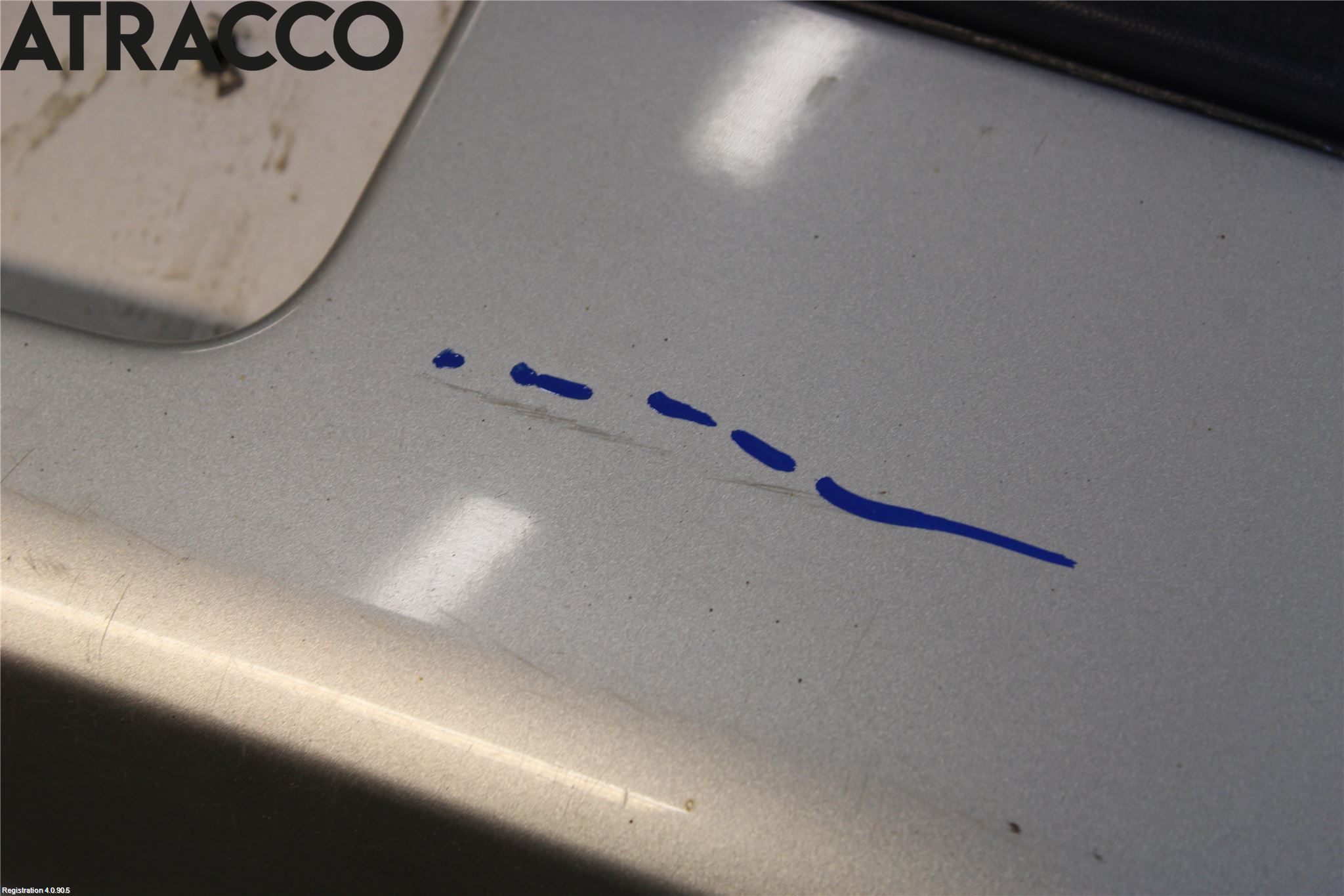 Volkswagen VW GOLF V 04-09 Støtfanger Bak