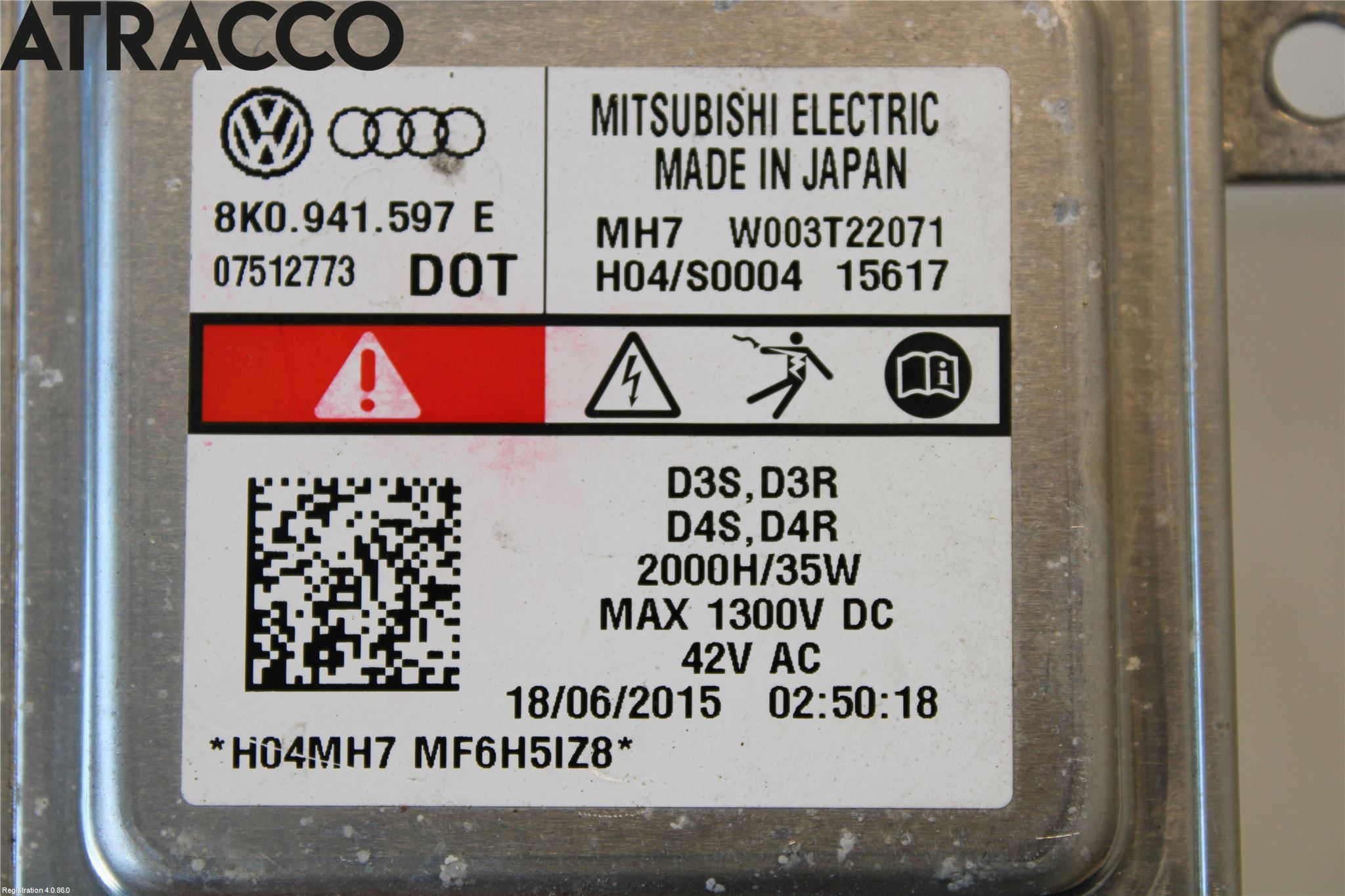 Volkswagen VW GOLF / E-GOLF VII 13-20 Styreenhet Xenon