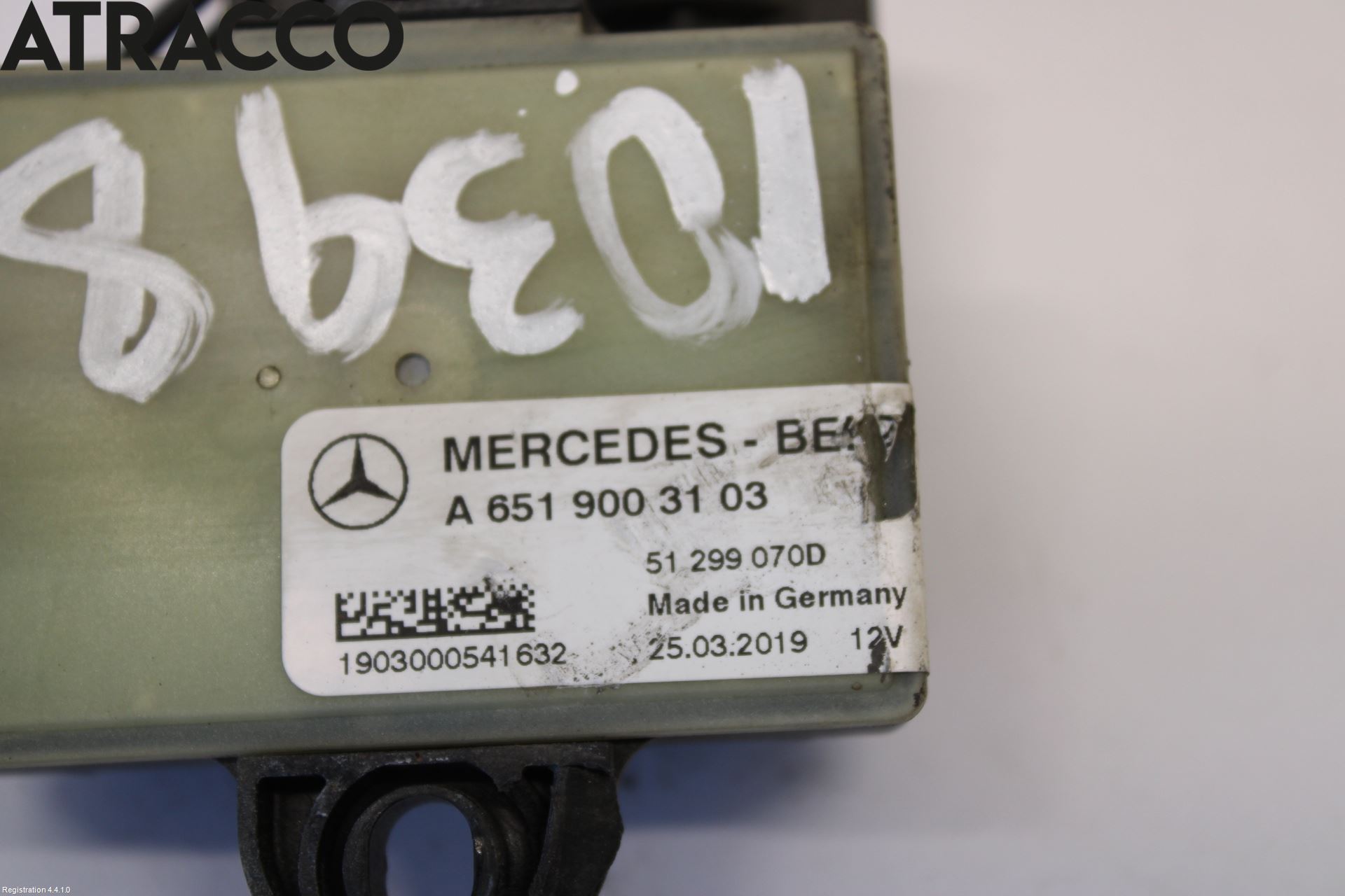 Mercedes-Benz MB VITO/V-KLASS (W640,W447,W448) 14- Rele Gløding Diesel