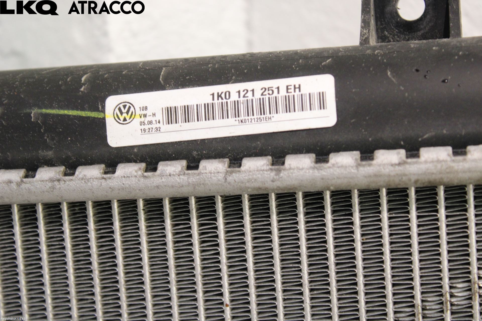 Volkswagen VW GOLF VI 09-13 Radiator Automat