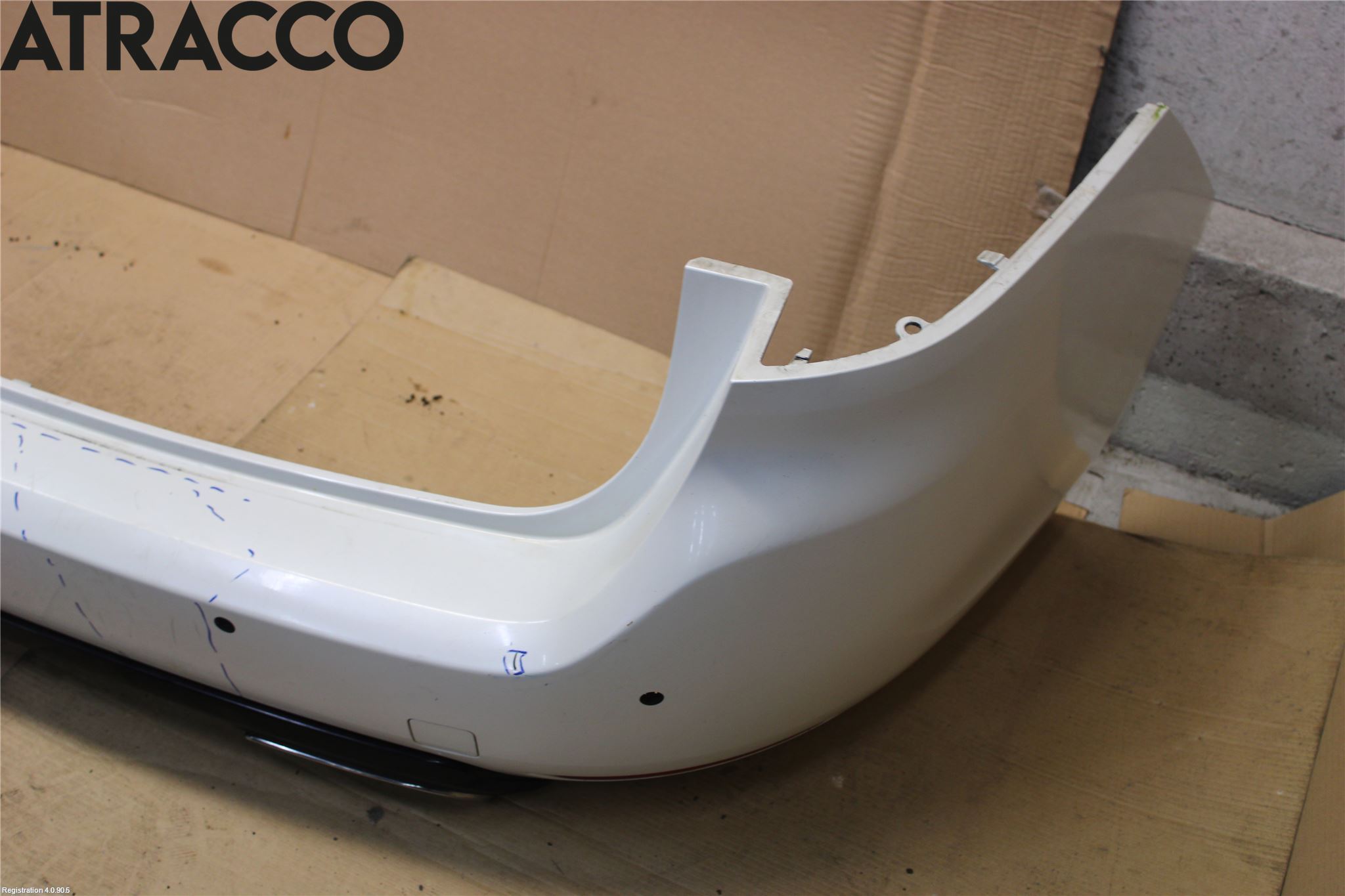 Peugeot 308 14-21 Støtfanger Bak