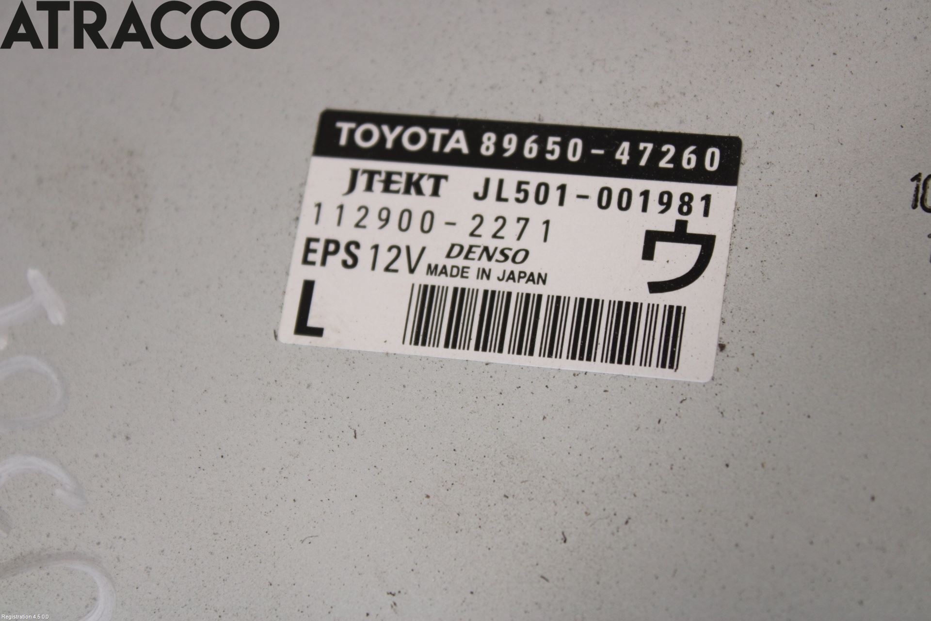 Toyota PRIUS ZVW30 09-20 Styreenhet Styreservo