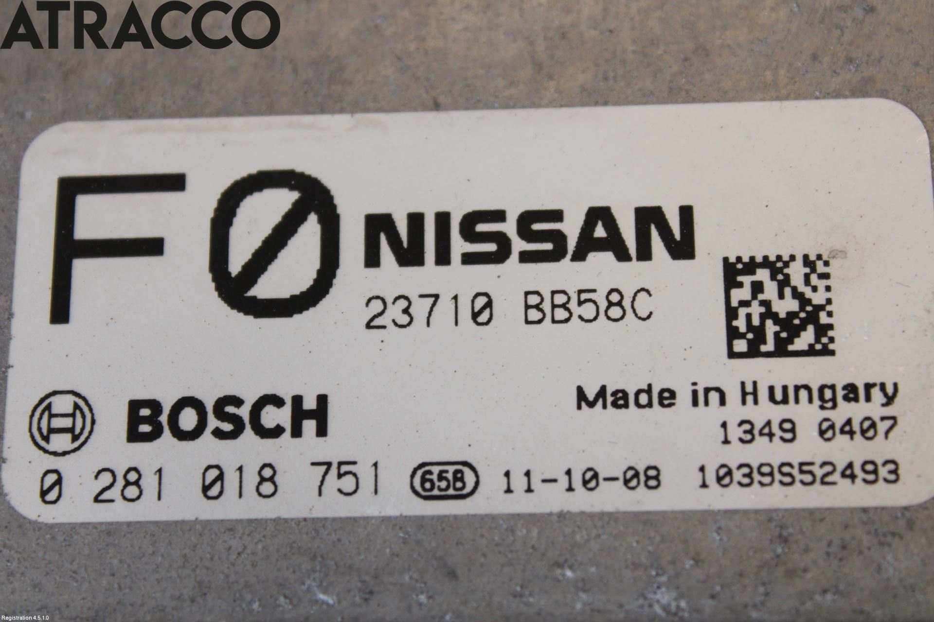 Nissan QASHQAI+2  10-14 Styreenhet Innsprøytning