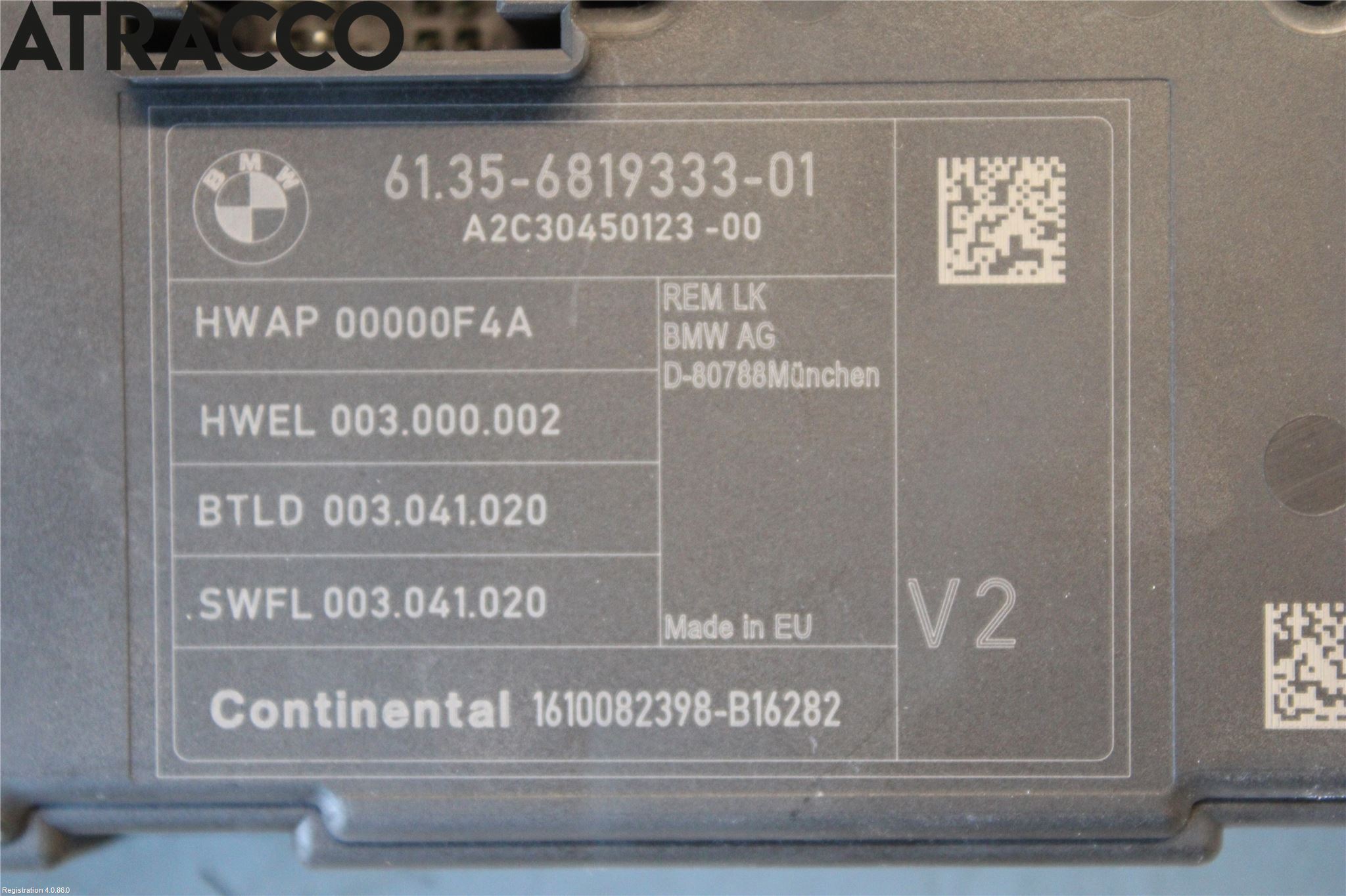 BMW 3 GT F34 13-19 Styreenhet Øvrig