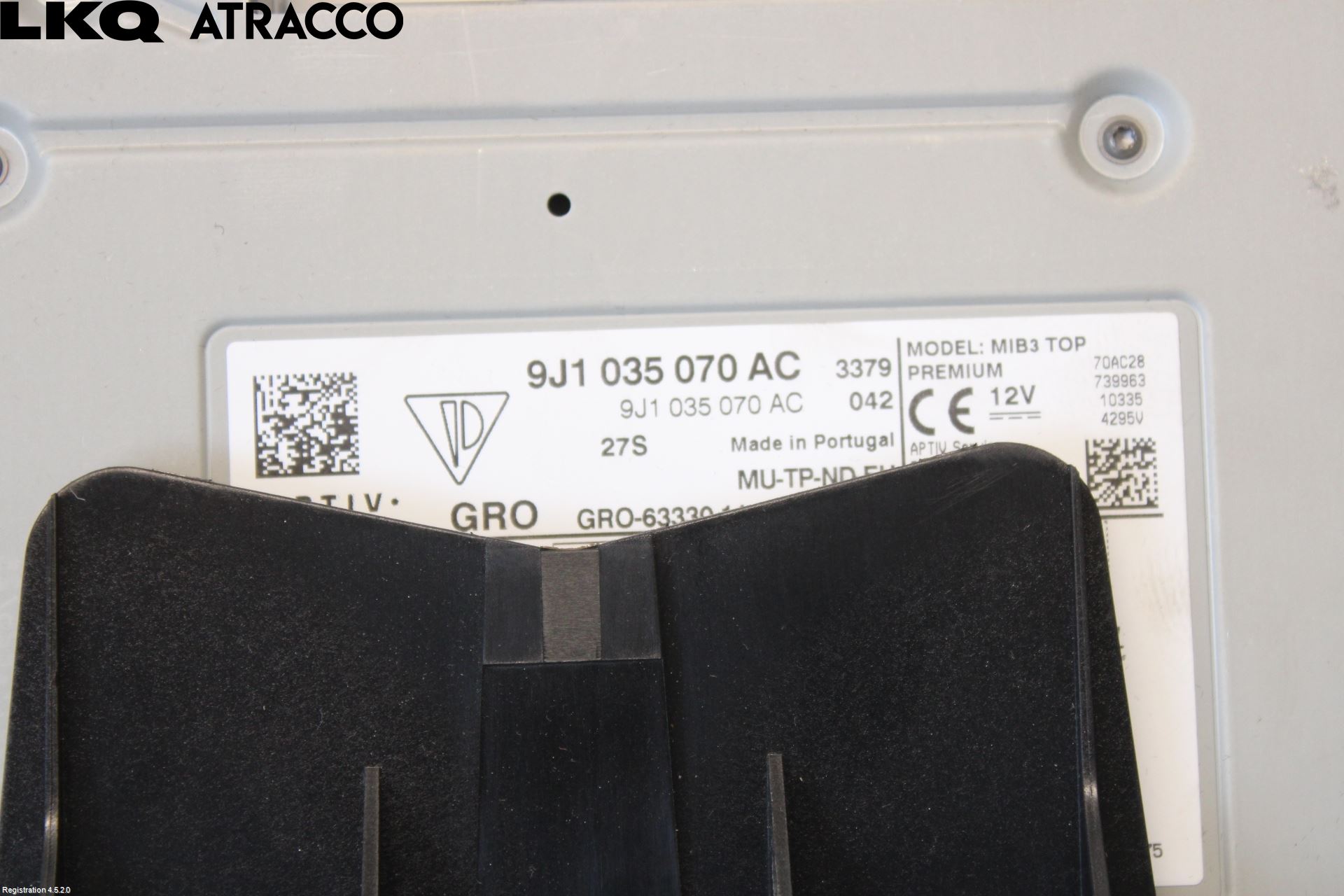 Porsche TAYCAN 20- Styreenhet Øvrig