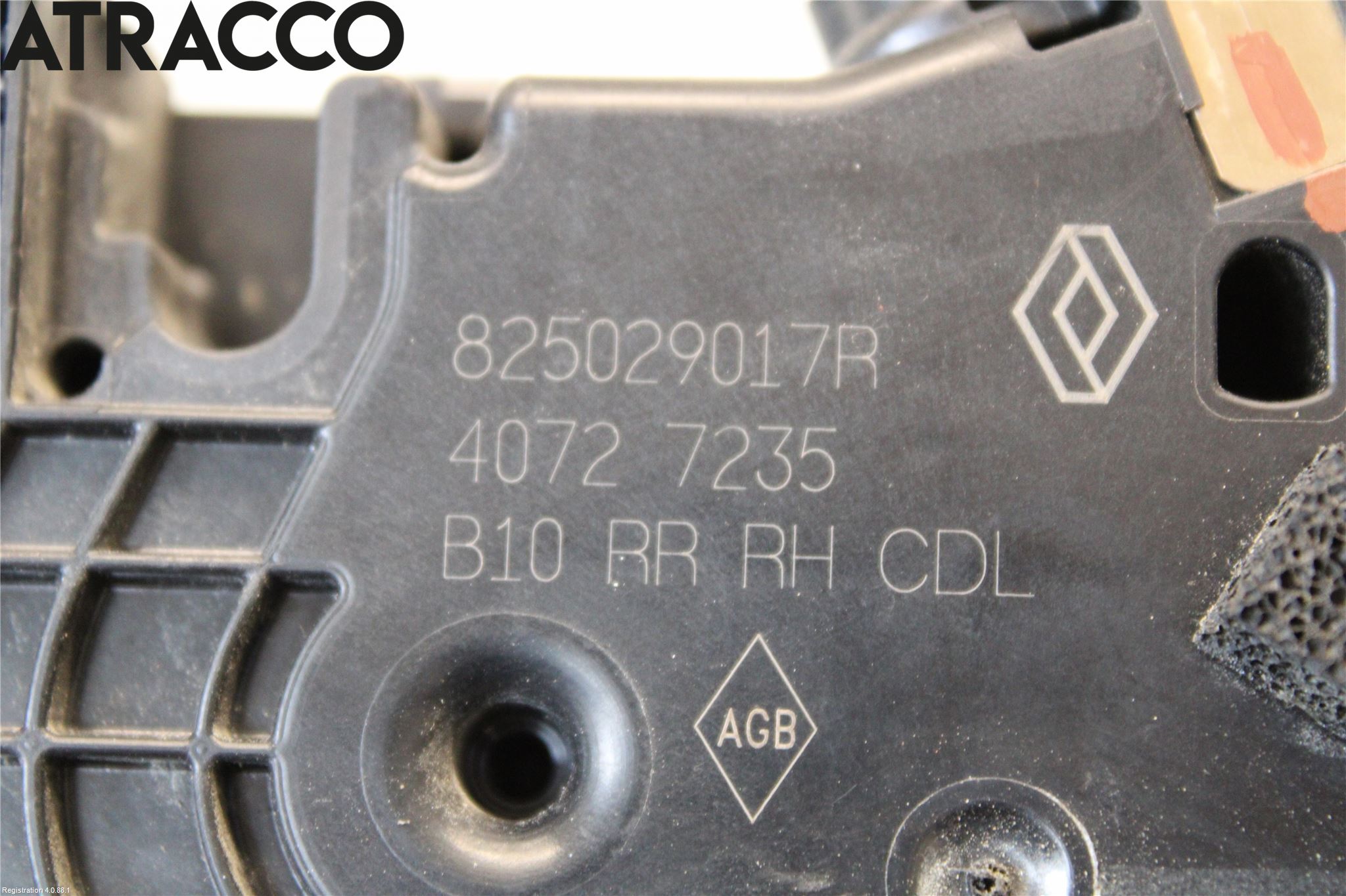 Renault ZOE/E-TECH 13- Dørlås - Låsekasse