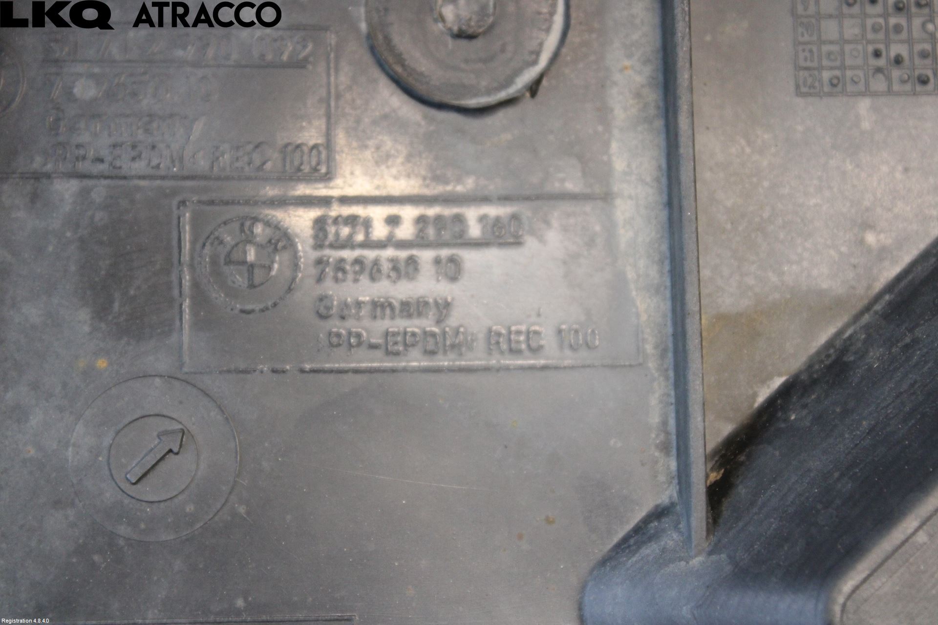 BMW X1 E84 10-15 Skjerm Indre