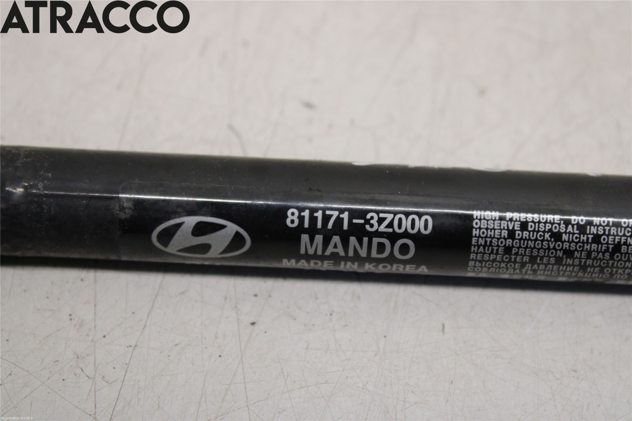 Hyundai i40 08-15 Panser Demper-Gassfjær