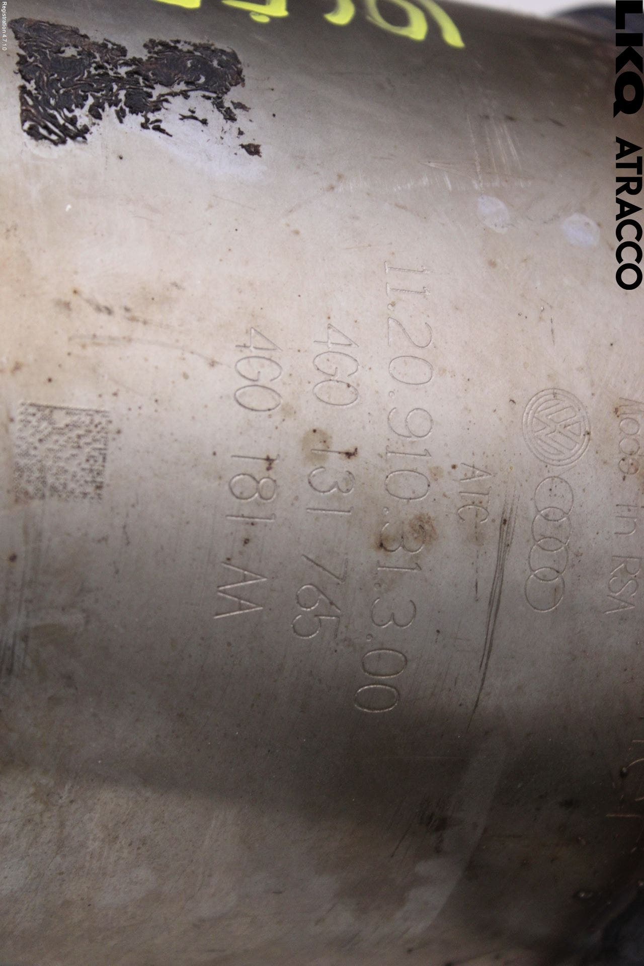 Audi A6 ALLROAD 12-18 Eksos Partikketfilter