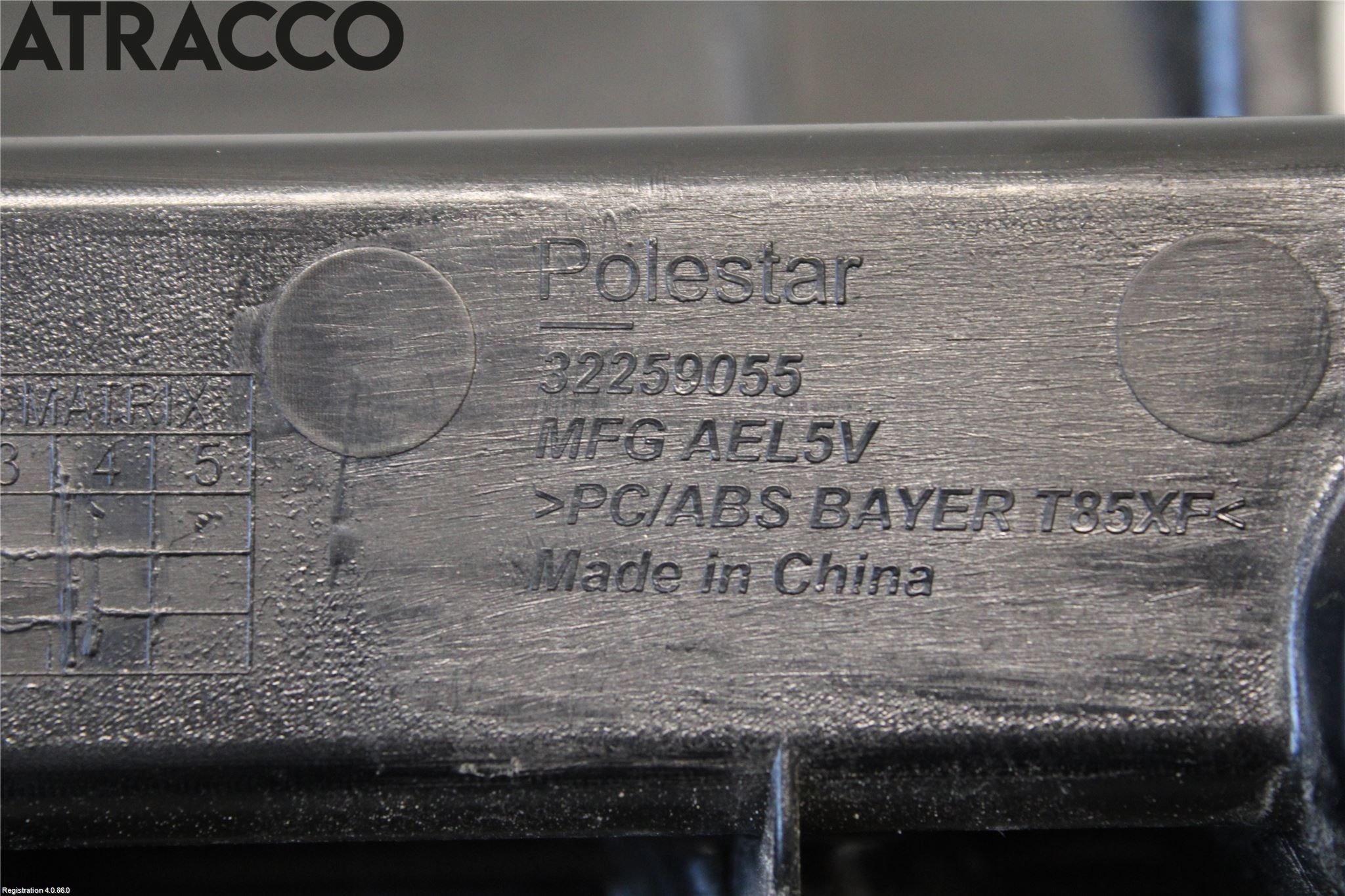 Polestar 2 20- List Bak-Bakluke