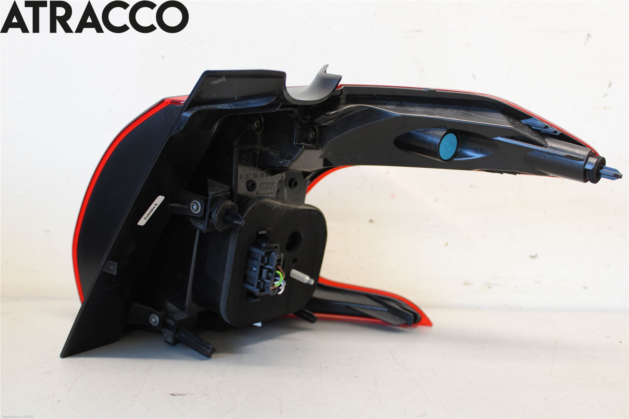 Peugeot 2008 13-20 Baklykt Venstre