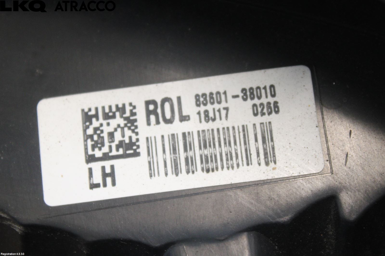 SsangYong SSANG YONG MUSSO Baklykt Venstre