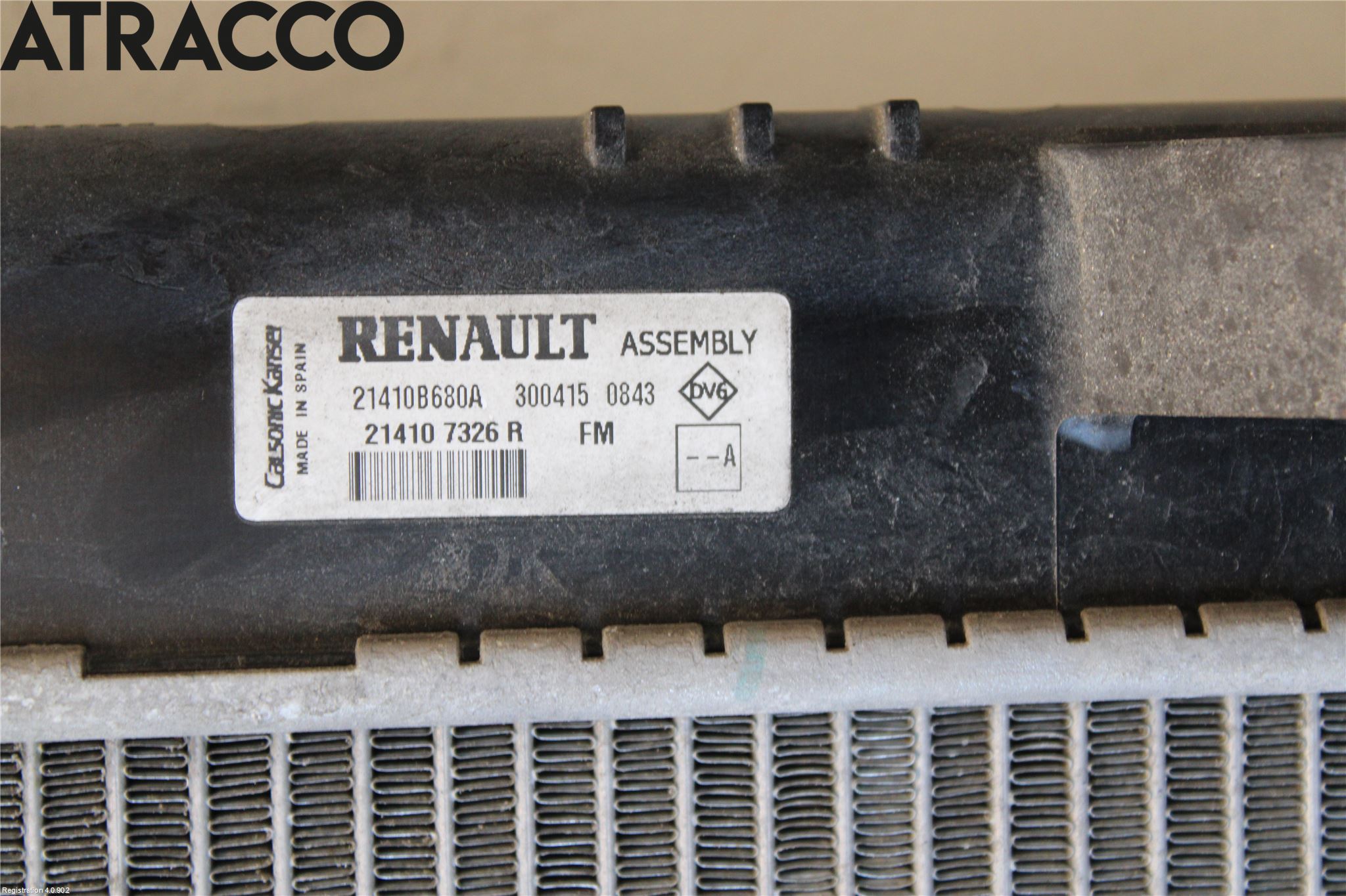 Renault CAPTUR 13-19 Radiator Manuell