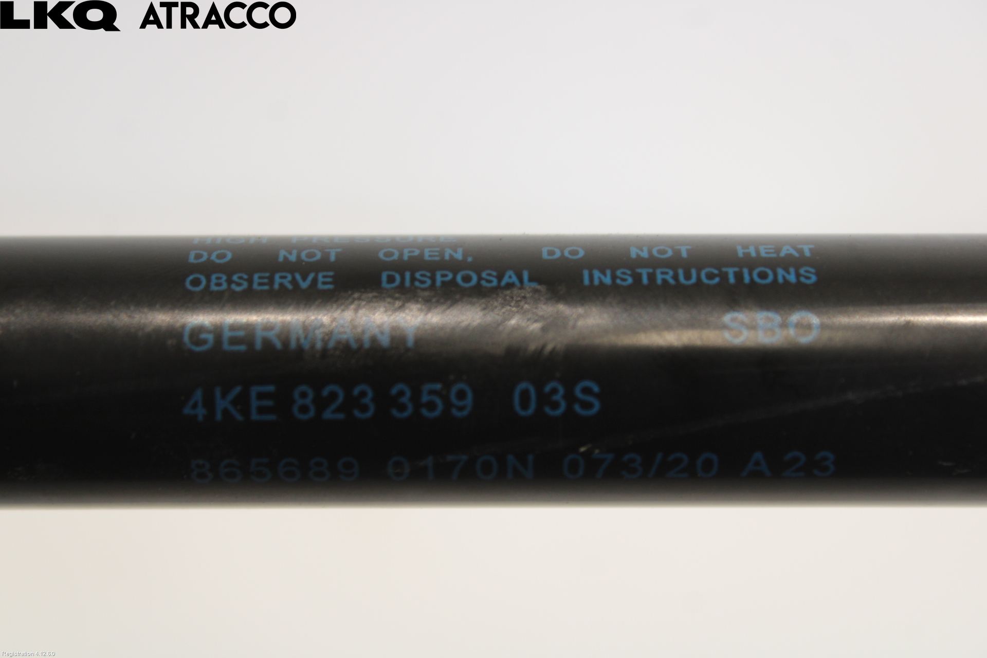 Audi E-TRON, S GE 19- Panser Demper-Gassfjær