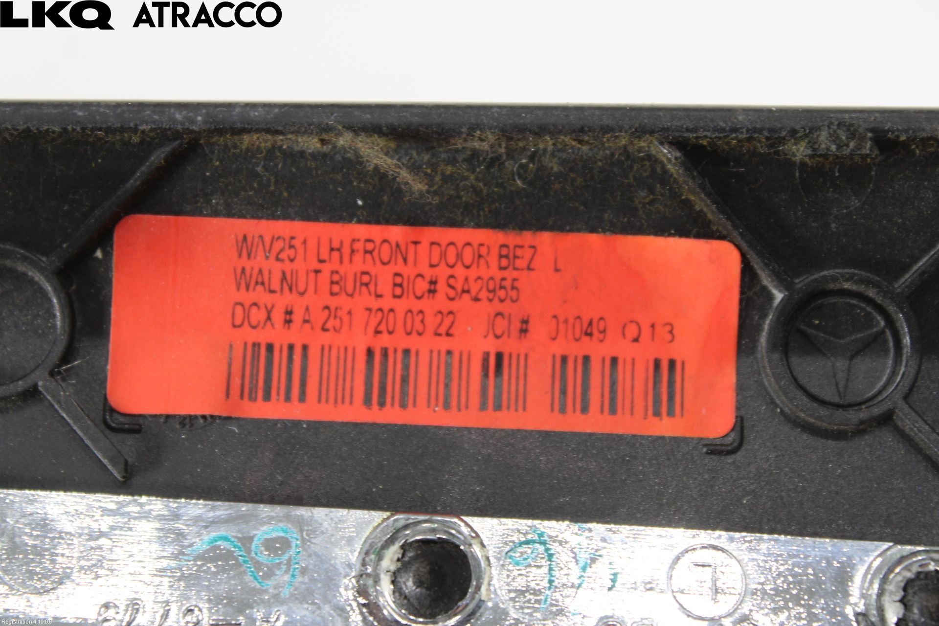 Mercedes-Benz MB R-KLASS (W251) 05-13 Innr Øvrig