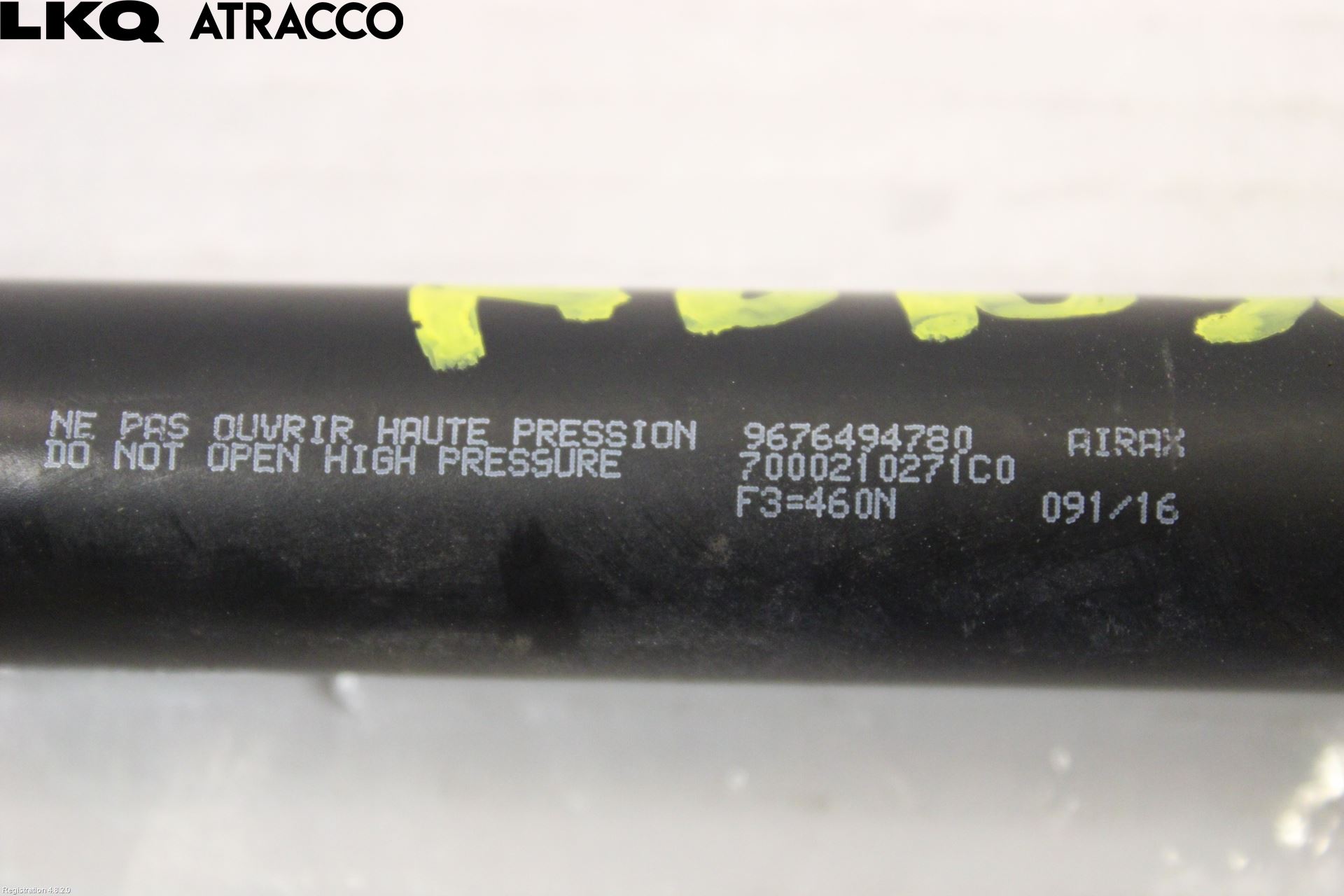 Peugeot PEUGOT 208 16-19 Bakluke Demper-Gassfjær