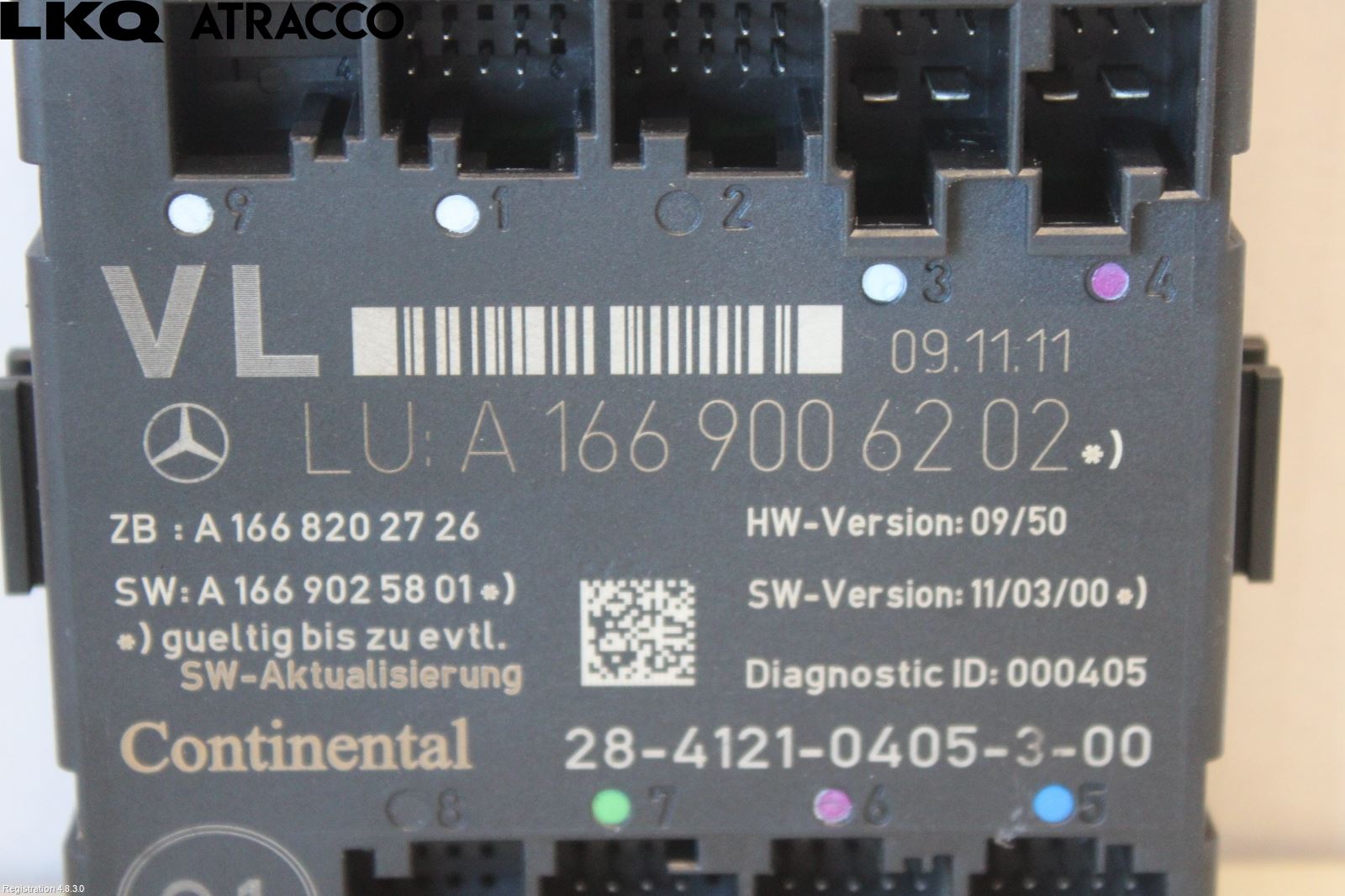 Mercedes-Benz MB B-KLASS (W246/W242) 12-19 Styreenhet Dør