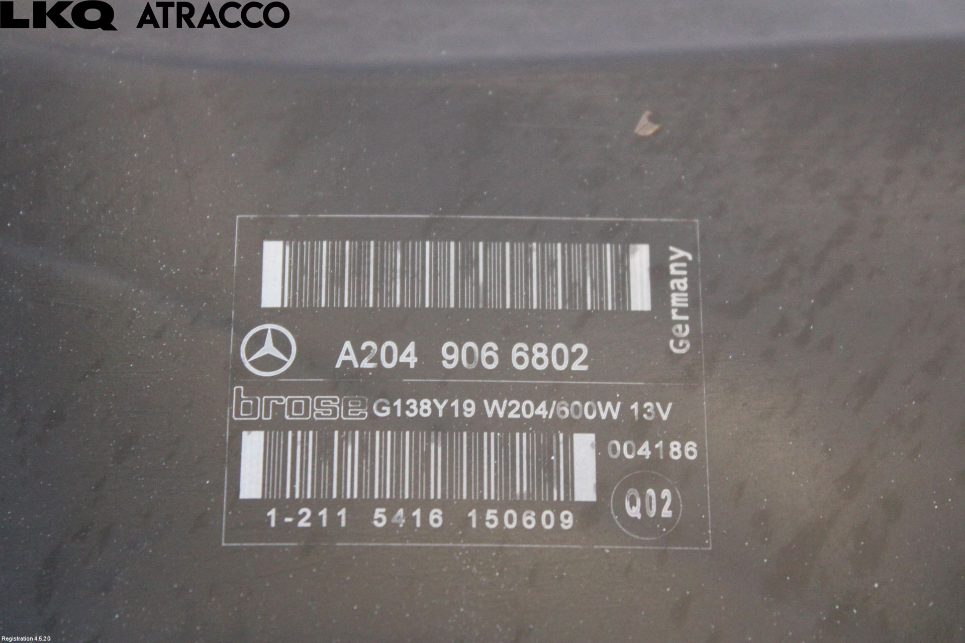Mercedes-Benz MB B-KLASS (W246/W242) 12-19 Kjølevifte Elektrisk