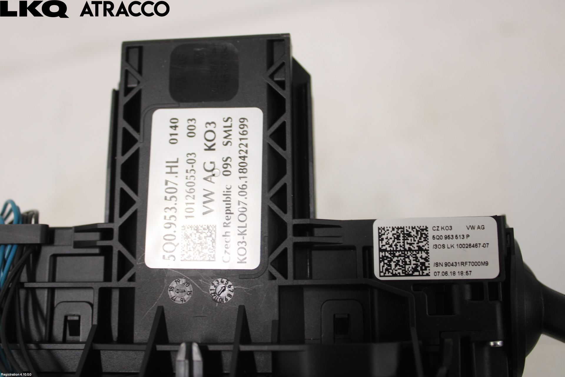 Volkswagen VW GOLF / E-GOLF VII 13-20 Bryter Ratt Kombi H Og V