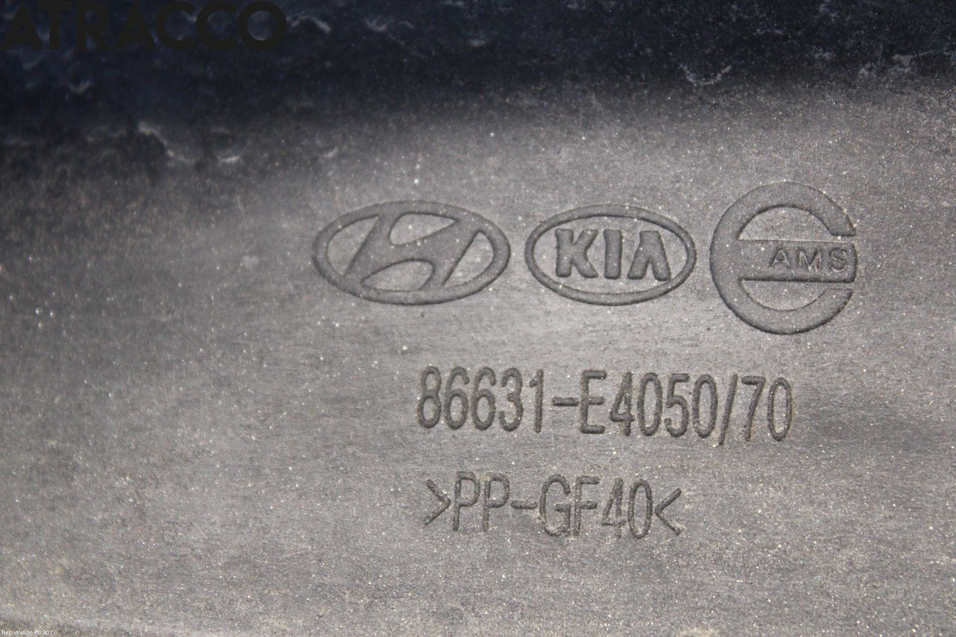 Kia SOUL 09- Støtfanger Bak Bjelke