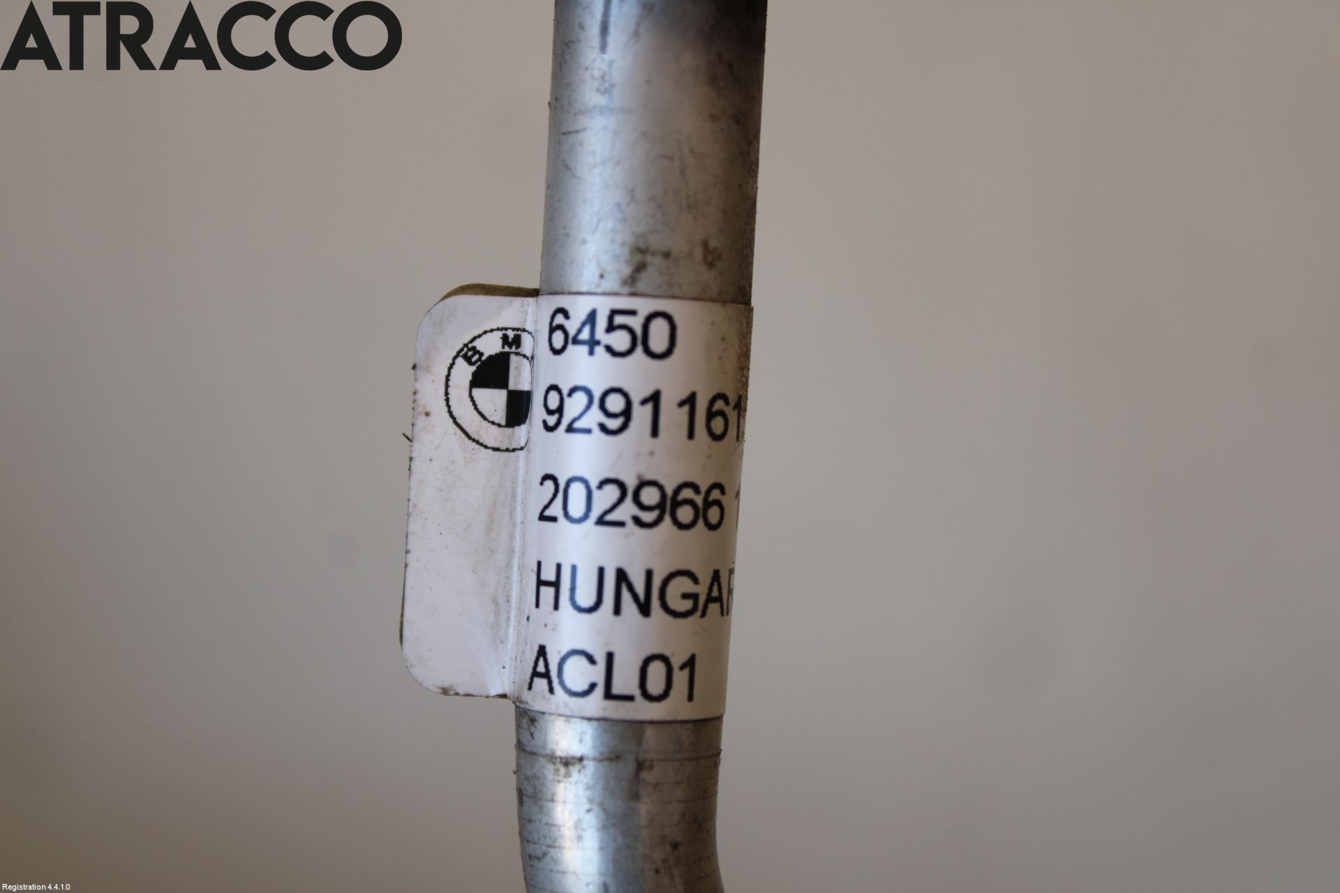 BMW i3 I01 13-22 Varme Ac Slange - Rør