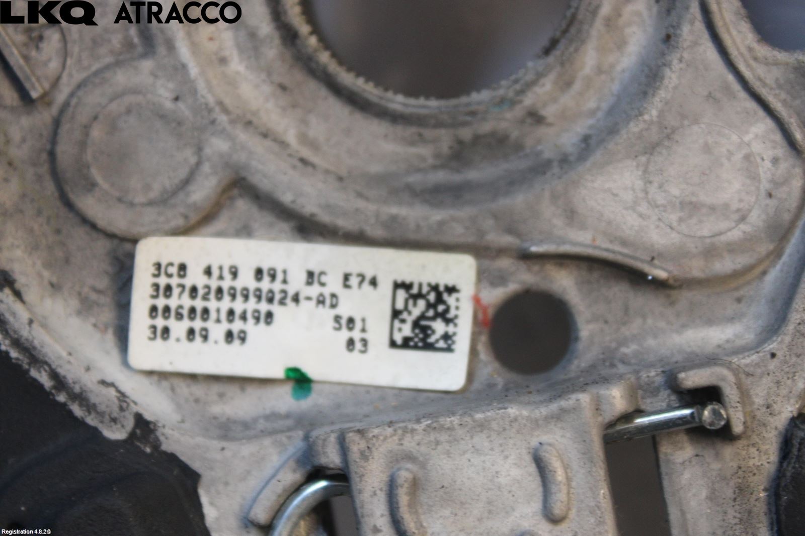 Volkswagen VW GOLF VI 09-13 Ratt