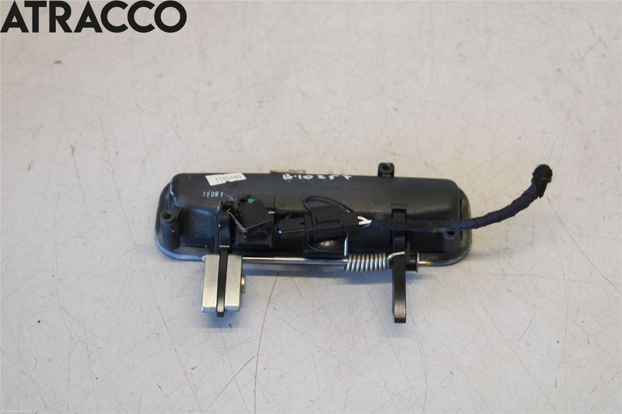 Volkswagen VW CADDY 11-15 Bakluke Handtak Ytre