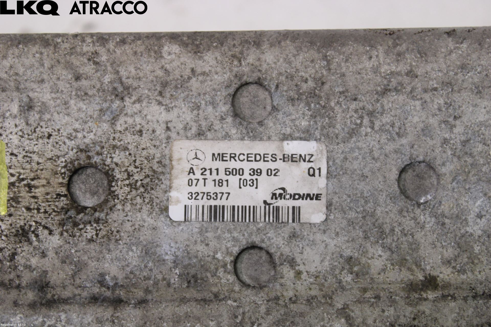 Mercedes-Benz MB E-KLASS (W211) 02-09 Intercooler Radiator