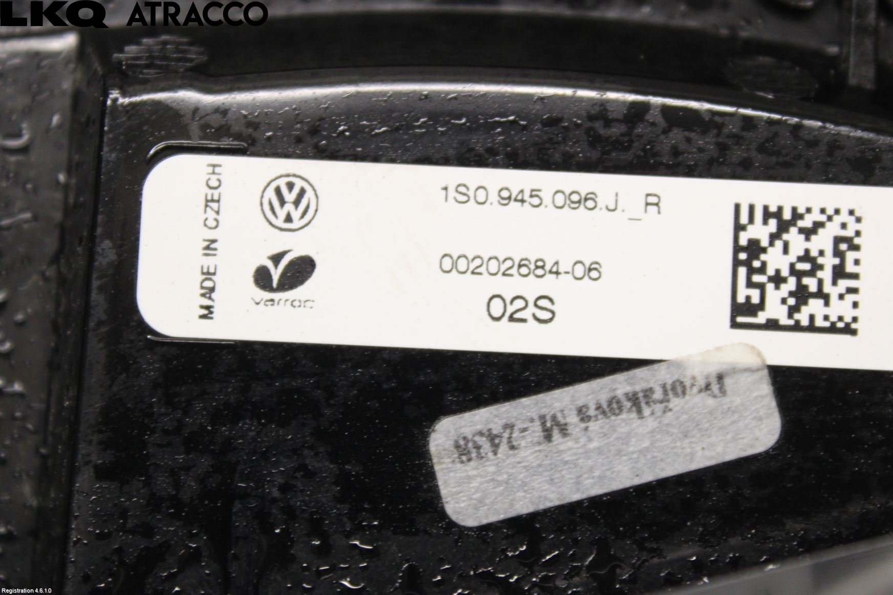 Volkswagen VW UP! / E-UP! Baklykt Høyre