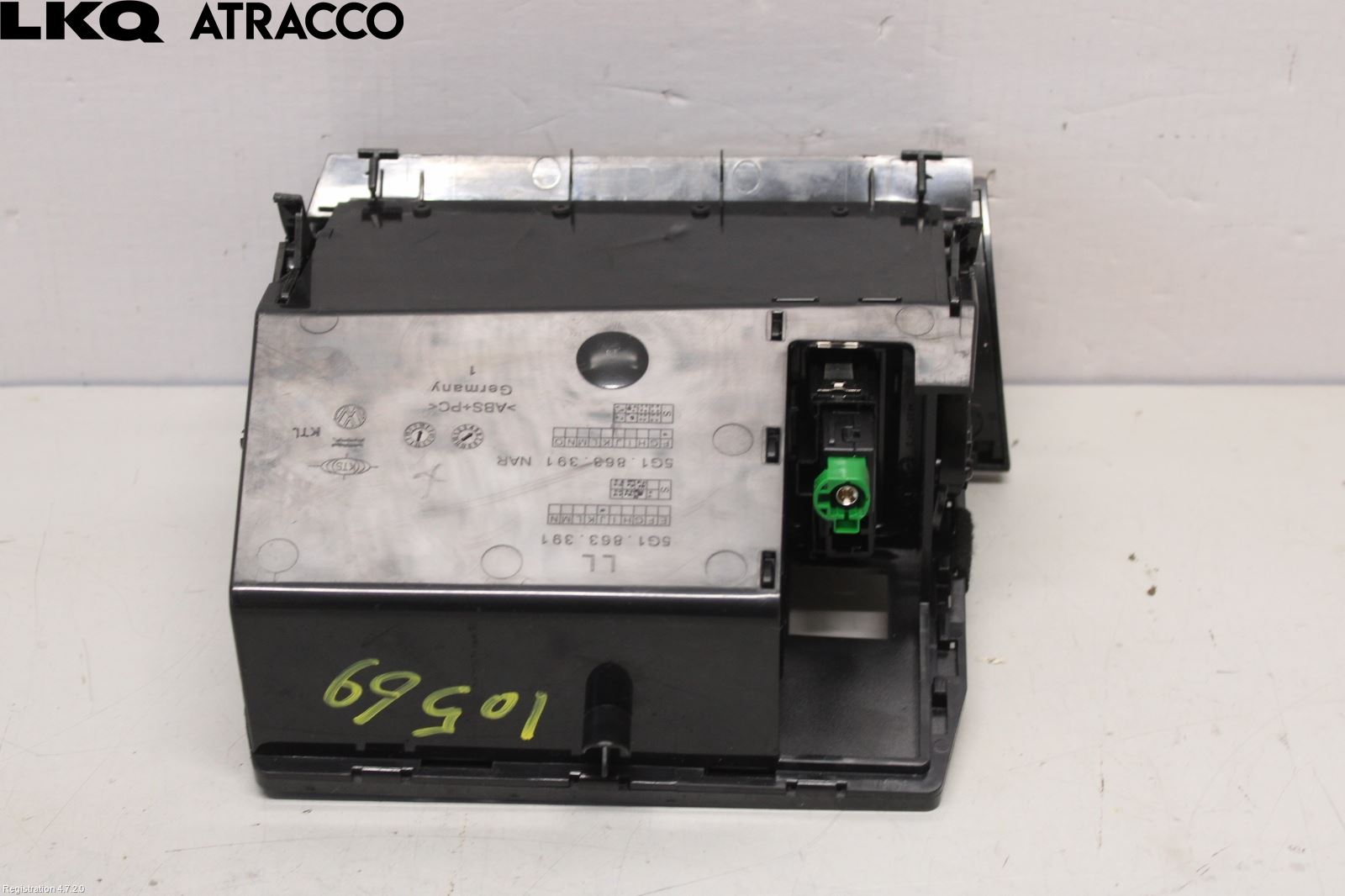 Volkswagen VW GOLF / E-GOLF VII 13-20 Innr Oppbevaringsrom