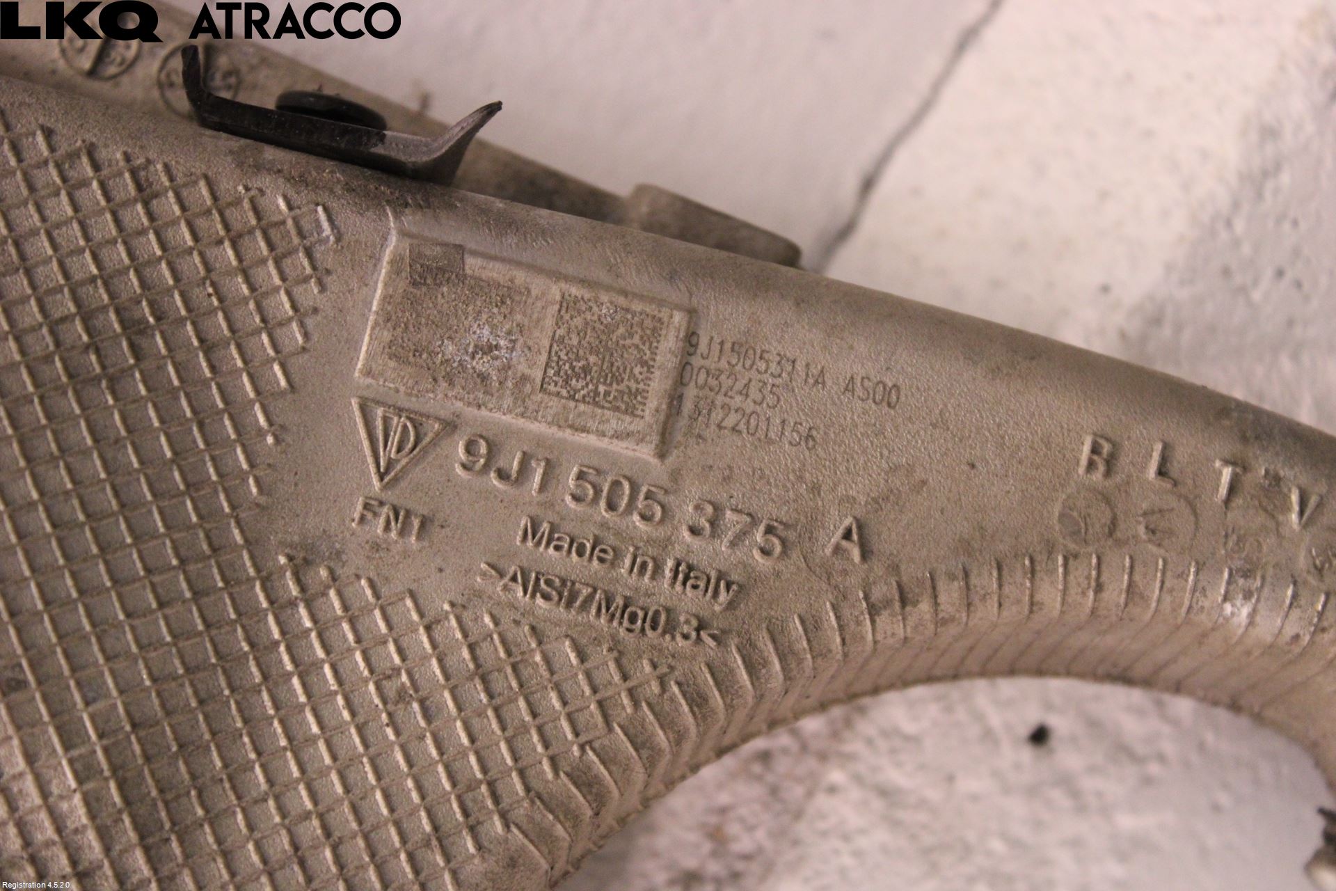 Porsche TAYCAN 20- Bærearm Bak Venstre