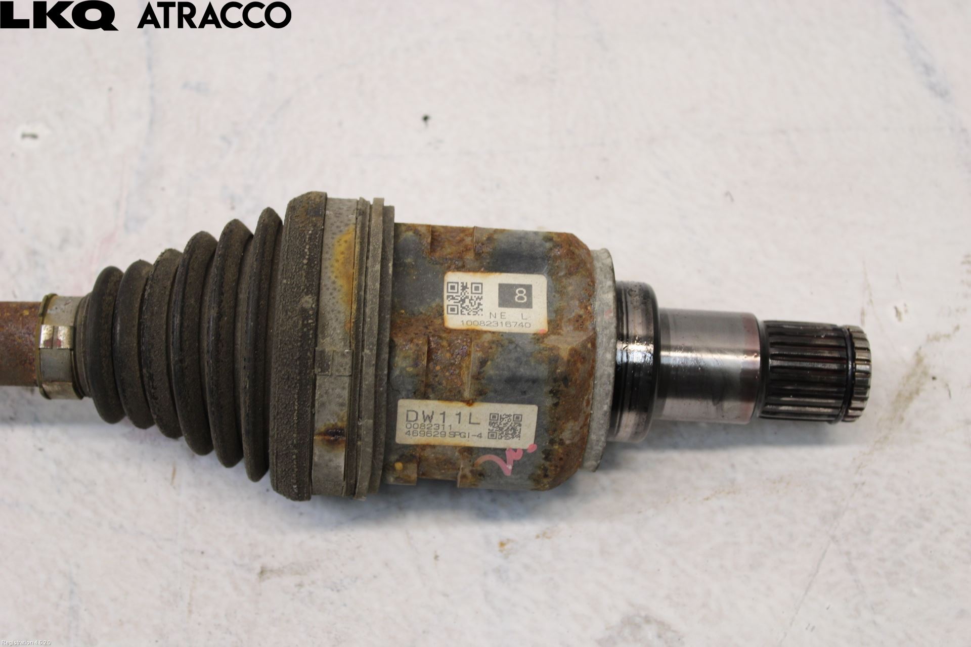 Toyota PRIUS ZVW30 09-20 Drivaksel Foran Kompl Venstre