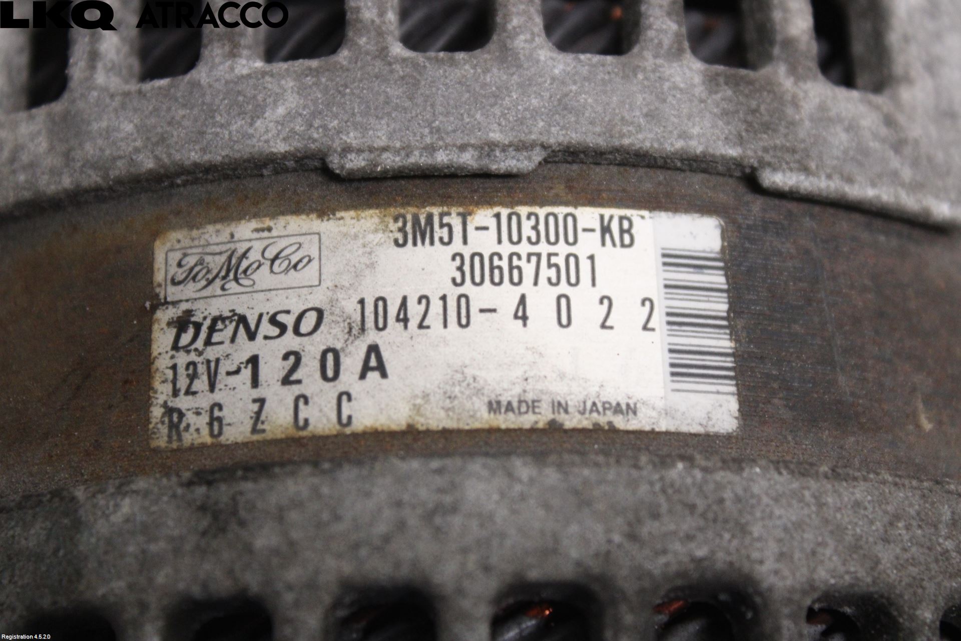 Volvo C30 07-10 Dynamo